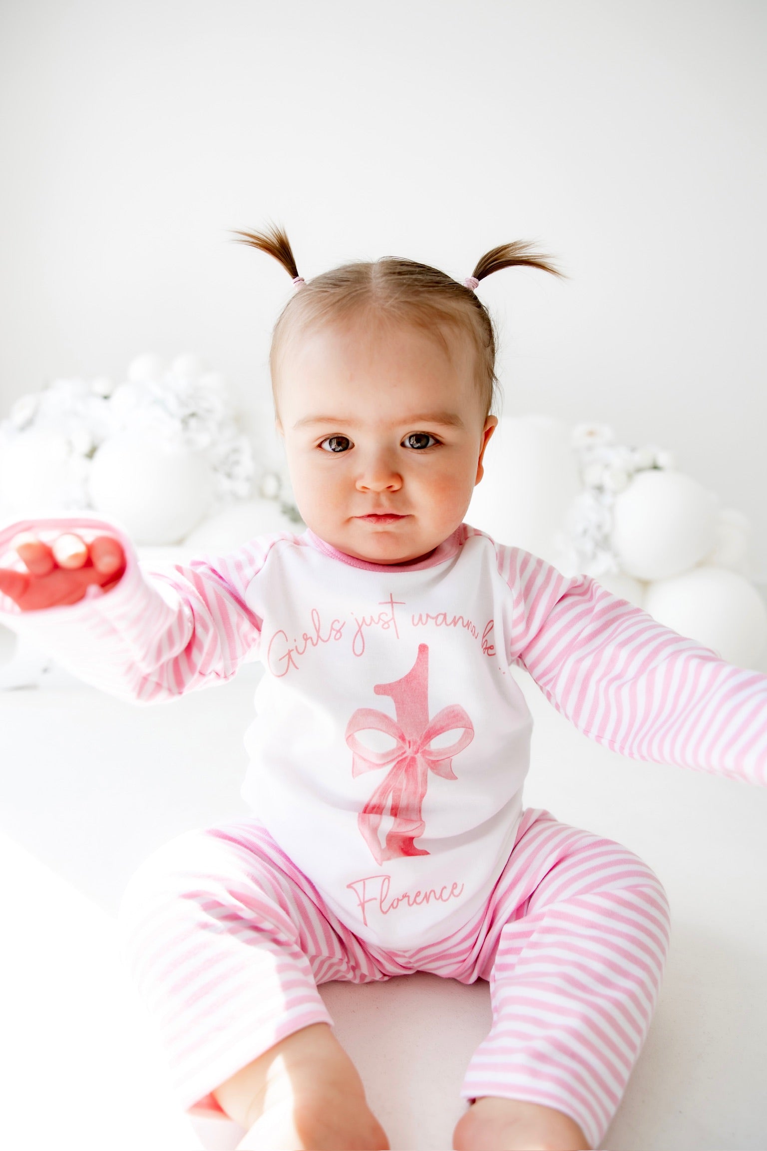 Personalised Birthday Pyjamas - Pink Girls Just Wanna Be..