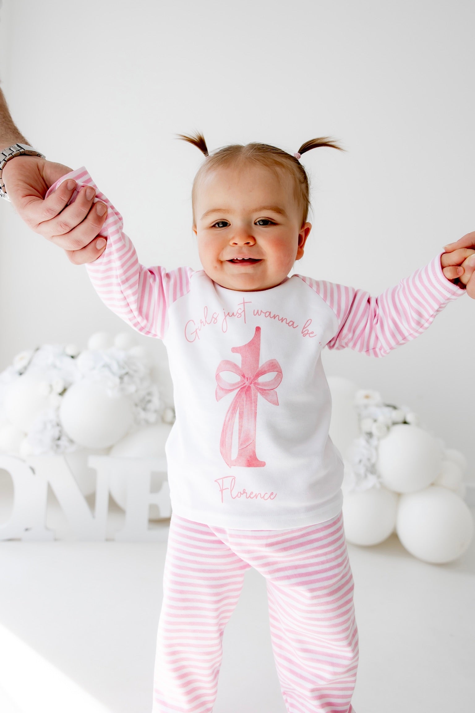 Personalised Birthday Pyjamas - Pink Girls Just Wanna Be..