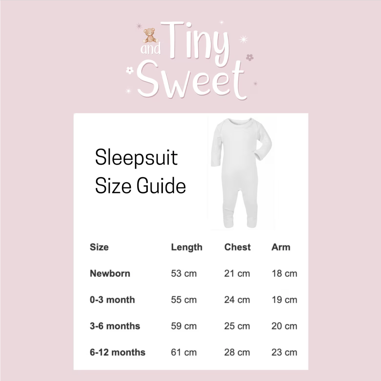 Cobweb Bear Blue/Pink Personalised Sleepsuit