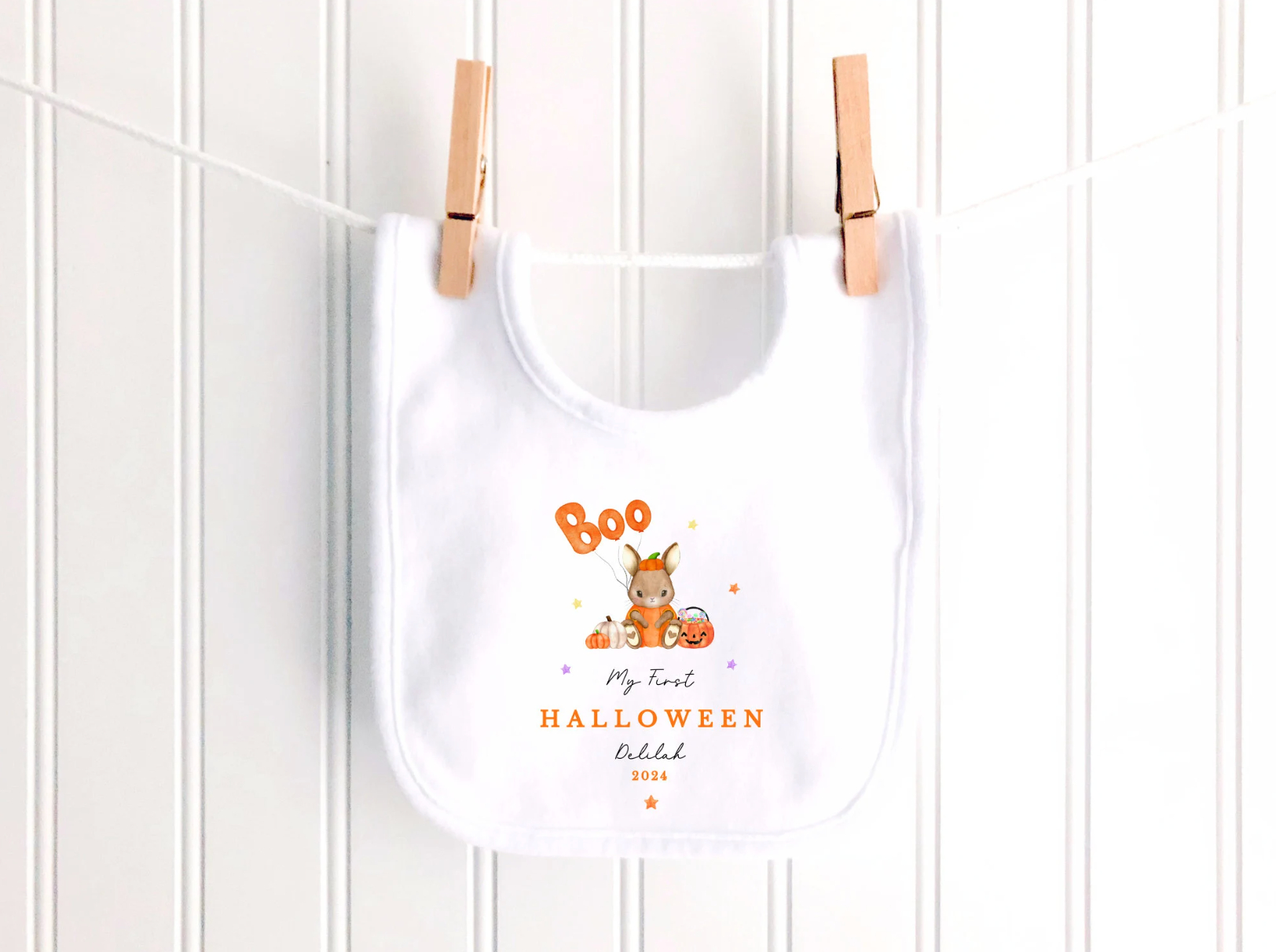 Bunny Boo Personalised Sleepsuit