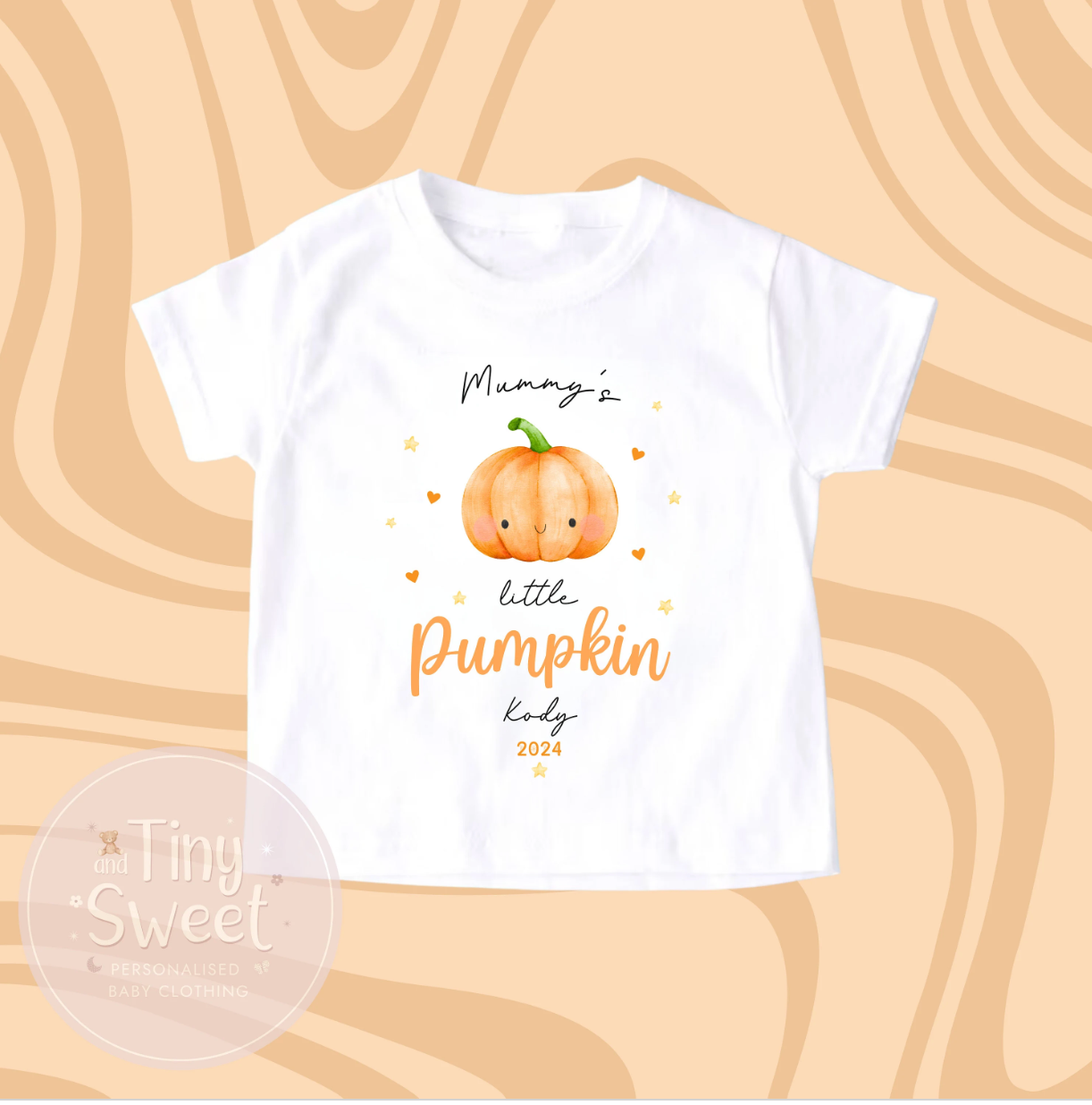 Little Pumpkin Personalised T-Shirt