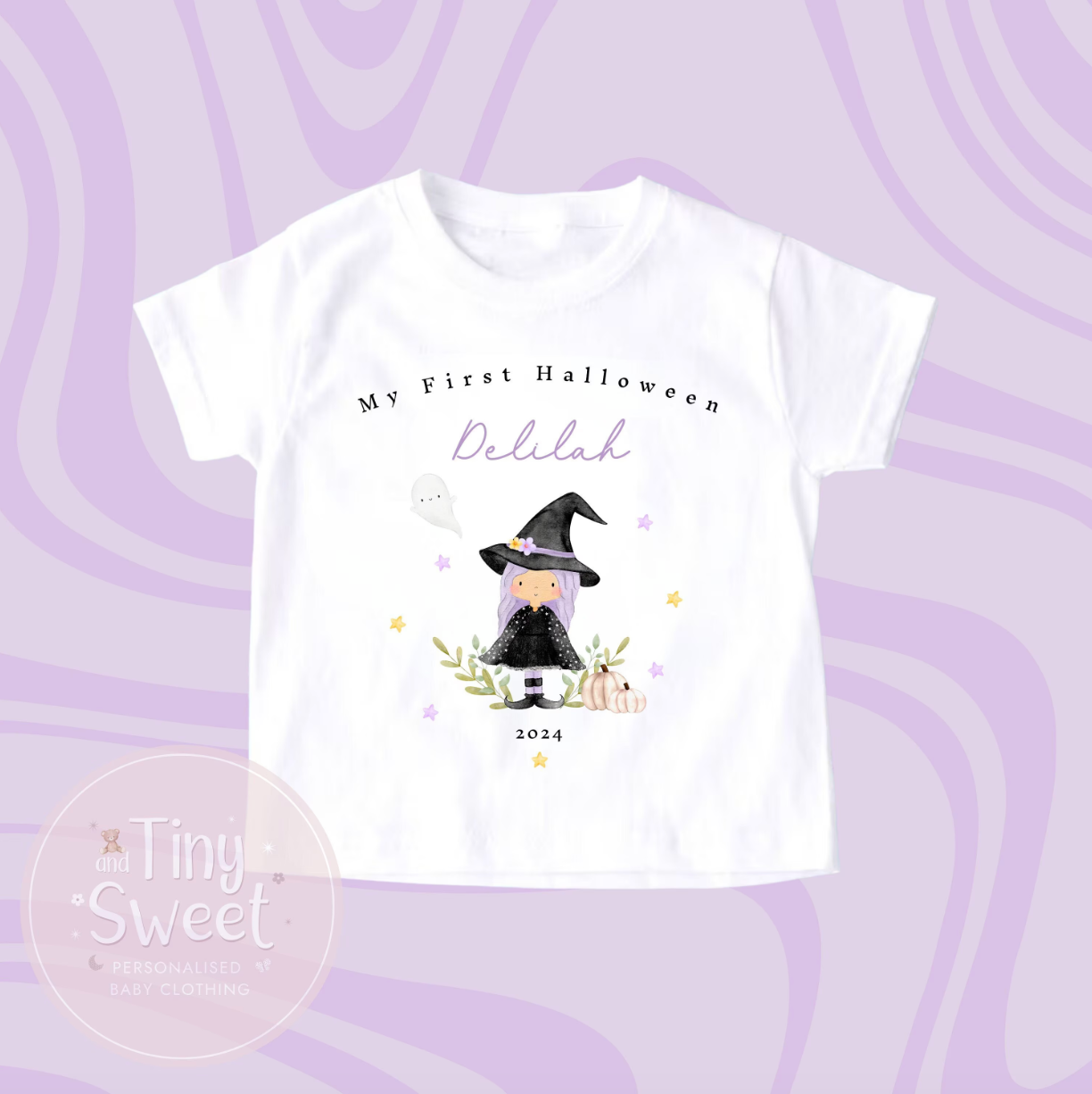 Little Witch Personalised T-Shirt