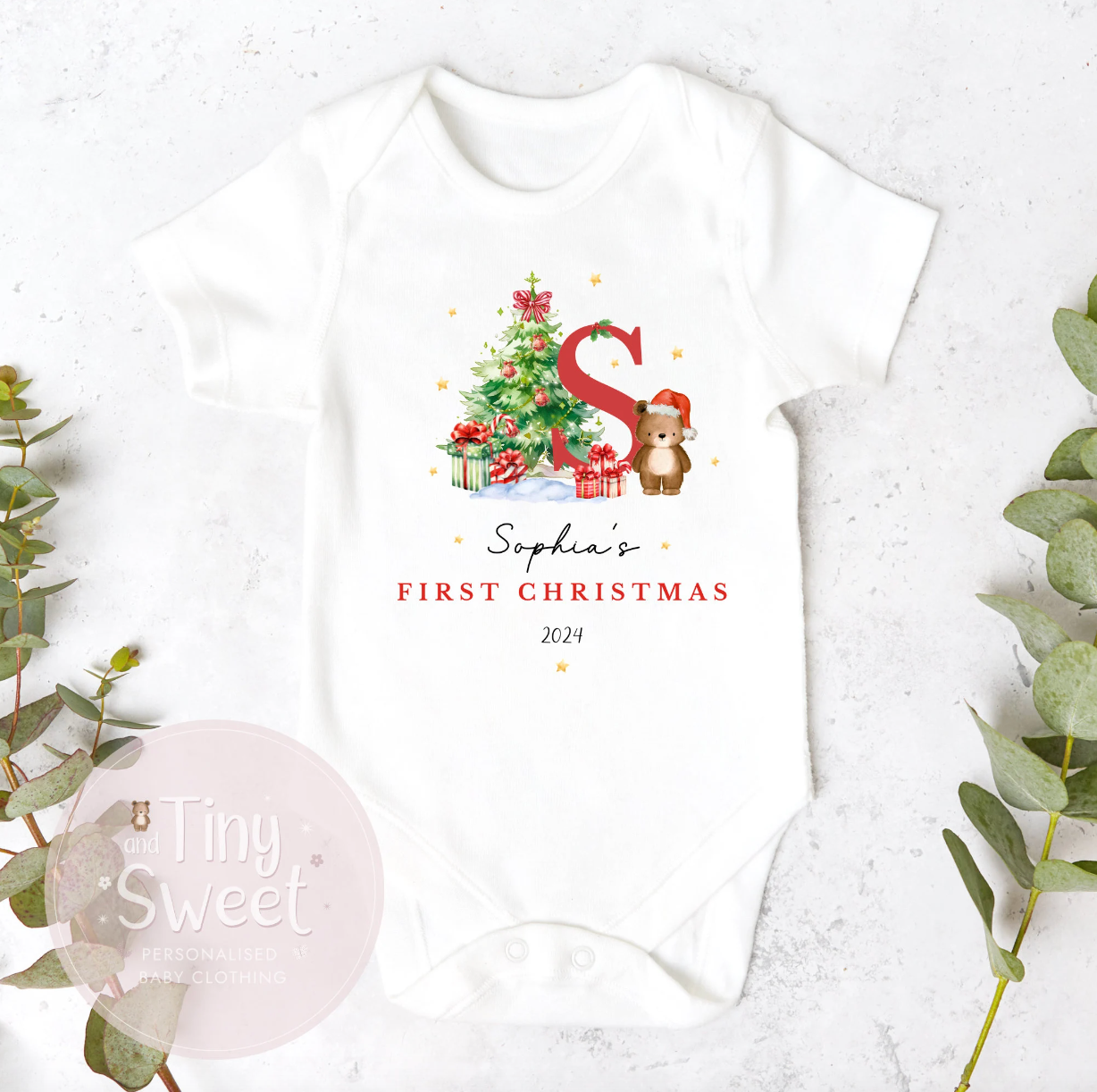 Personalised Classic Initial Sleepsuit