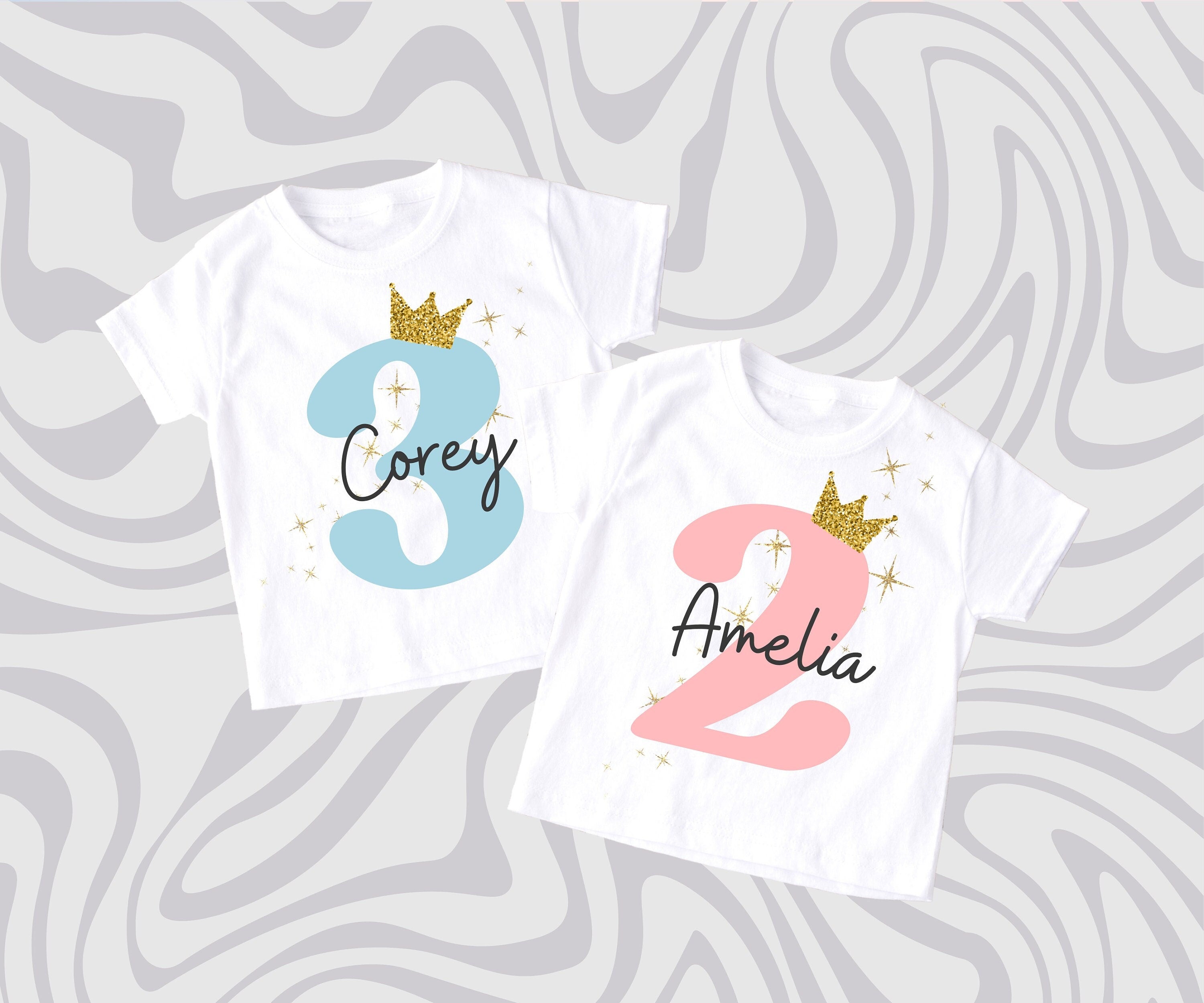 Personalised Birthday T-shirt, 1st Birthday T Shirt, Any Age, 3rd Birthday T Shirt, Boys Birthday, Birthday Keepsake T Shirt