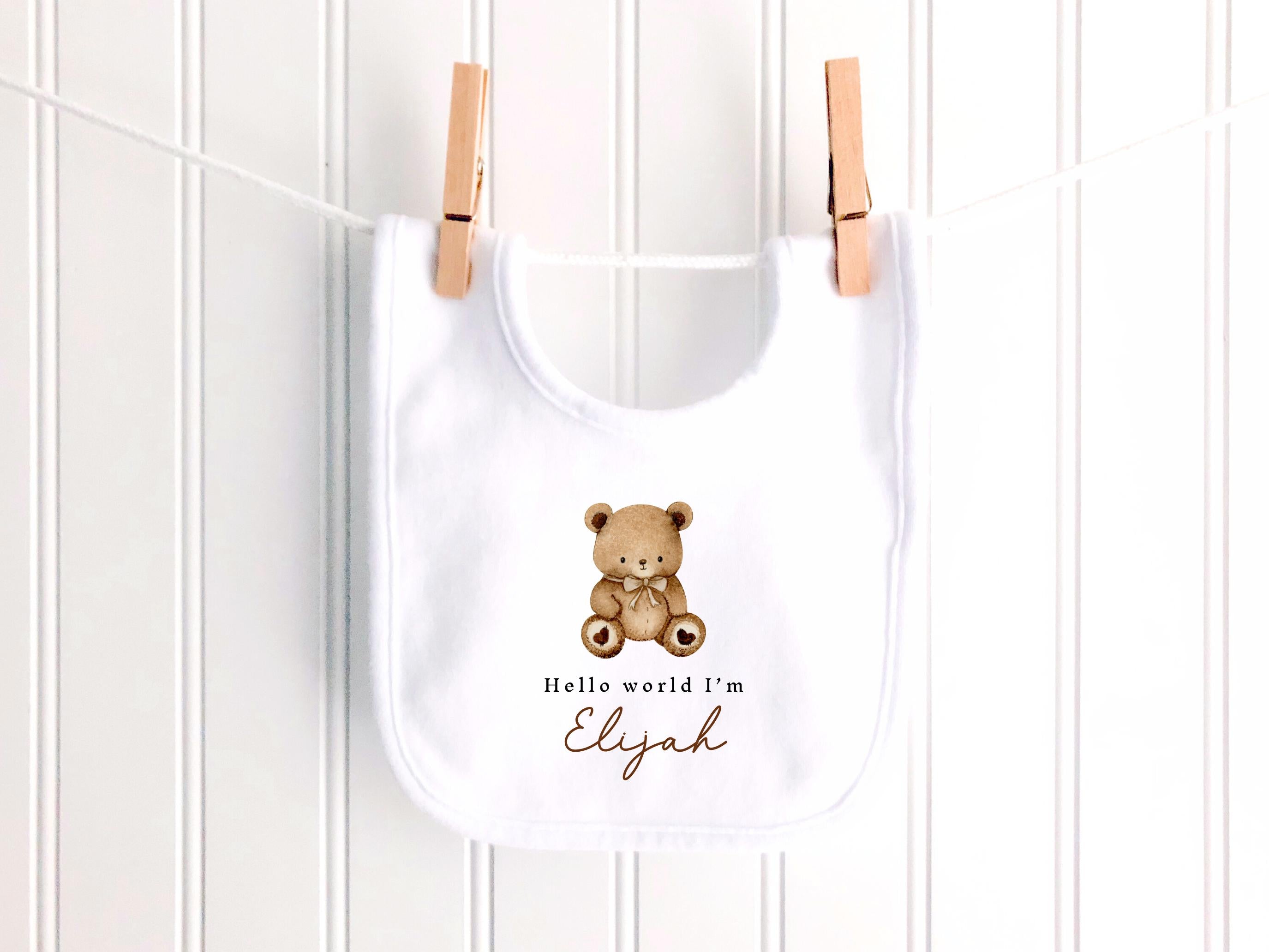 Personalised Baby Sleepsuit, New Baby Sleepsuit, Name Reveal, Welcome To The World Vest, New Girl Gift, New Baby Gift, Coming Home Outfit