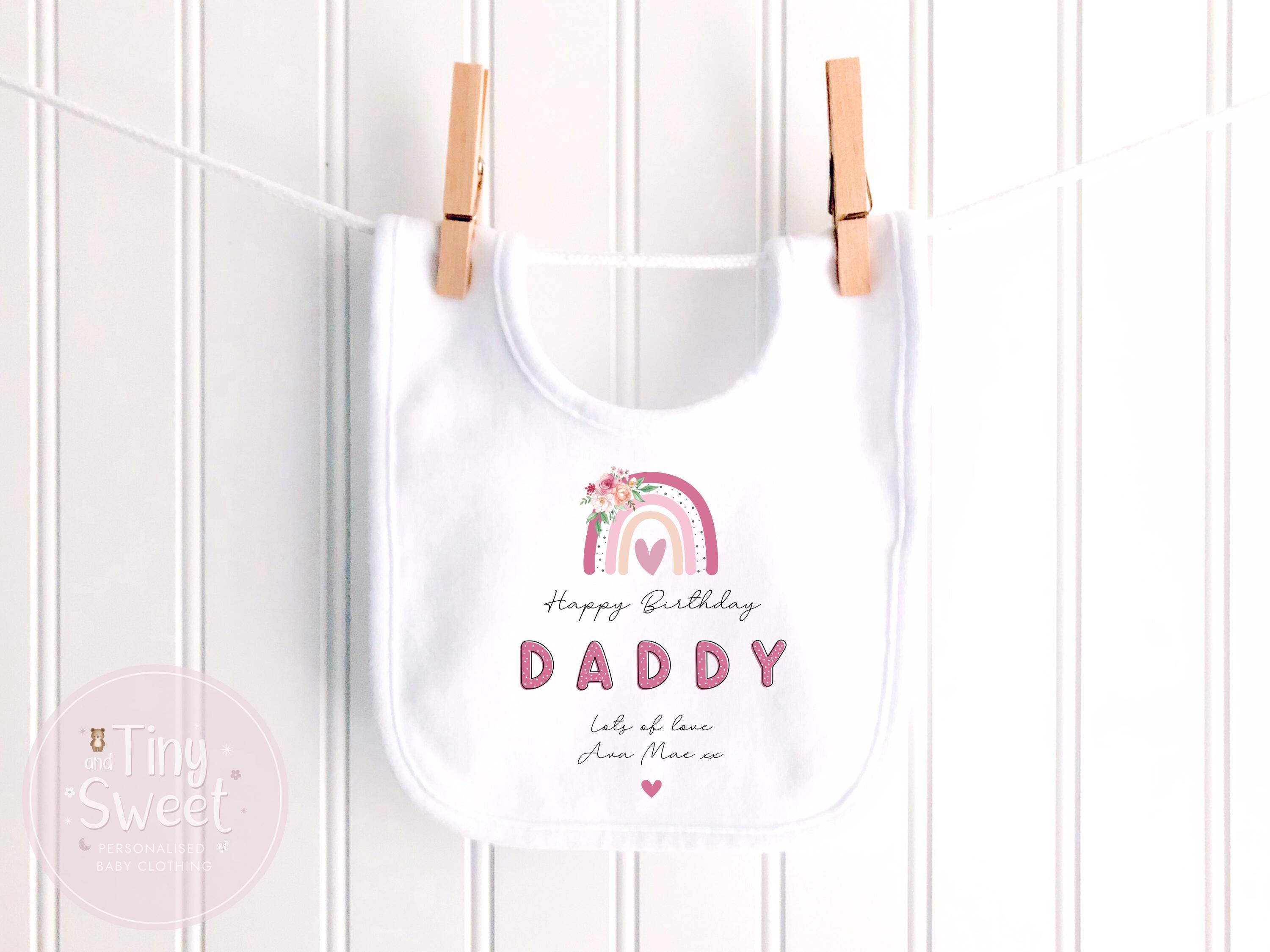 Happy Birthday Daddy, 1st Birthday as My Daddy, New Dad Gift, Dad Birthday, Daddy Birthday, Sleepsuit Babygrow Bodysuit Dad Birthday