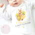 Easter Babygrow, 1st Easter, My First Easter, Babies first Easter sleepsuit, Beige Easter baby outfit, New baby gift