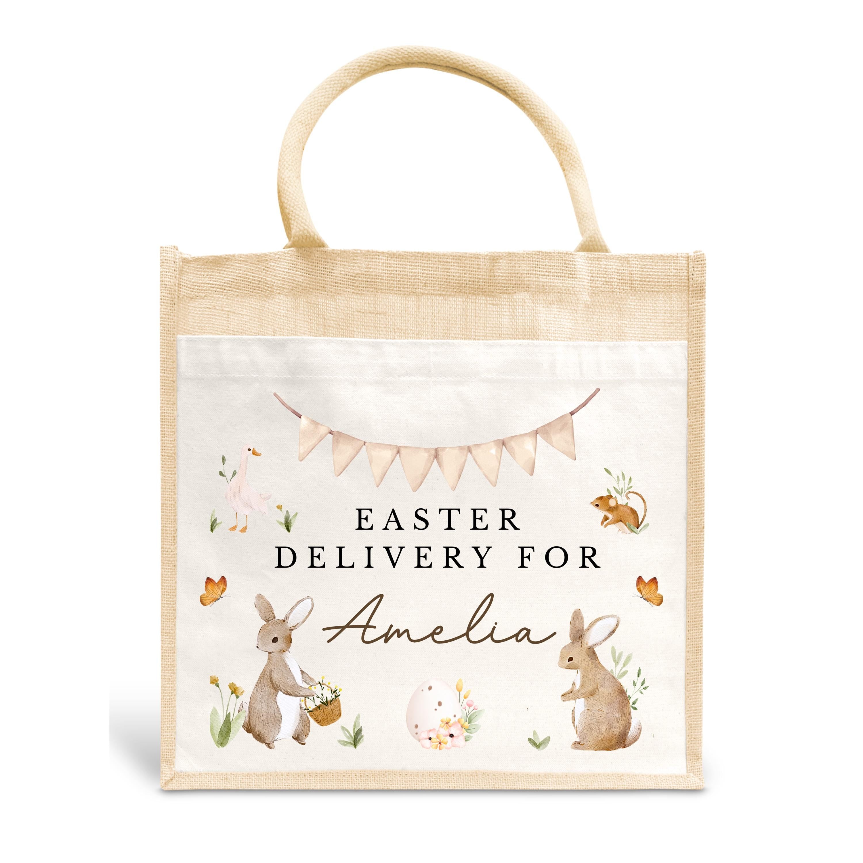 Personalised Easter Bag, Easter Basket, Personalised Easter Gift, Easter mug, Easter Soft Toy, Easter decoration, first easter