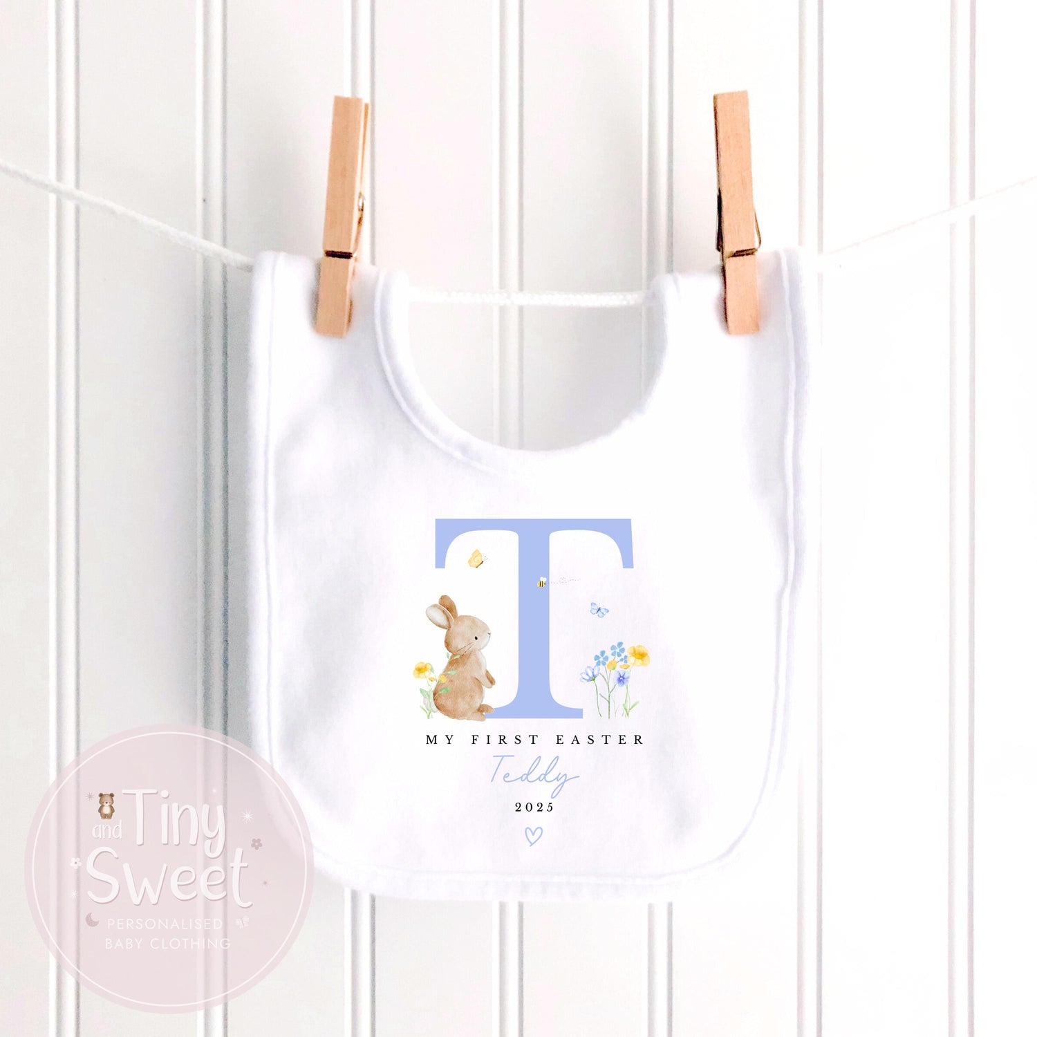 Easter Babygrow, Easter Sleepsuit, My 1st Easter, My First Easter, Spring sleepsuit, Easter baby outfit, New baby gift