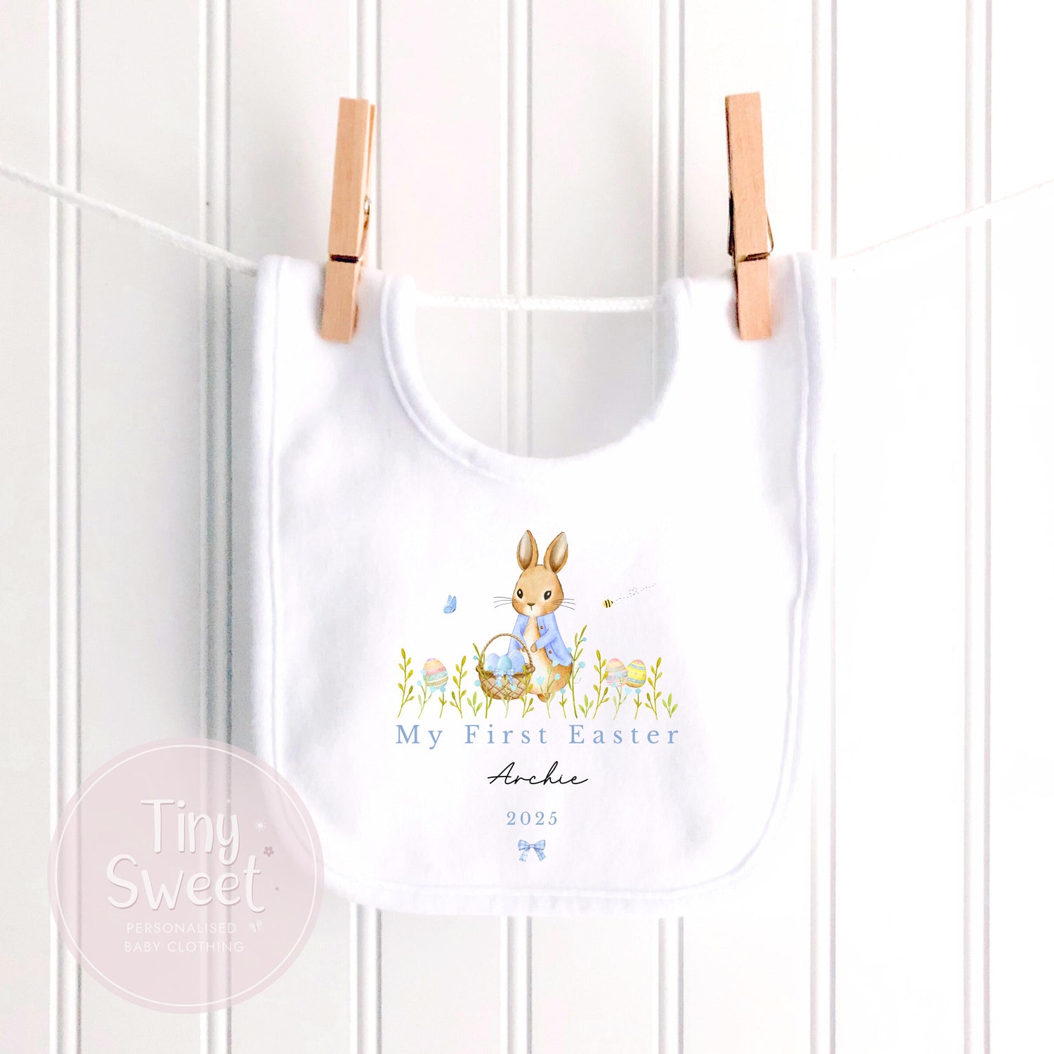 Easter Babygrow, Easter Sleepsuit, My 1st Easter, My First Easter, Babies first Easter sleepsuit, Easter baby outfit, New baby gift