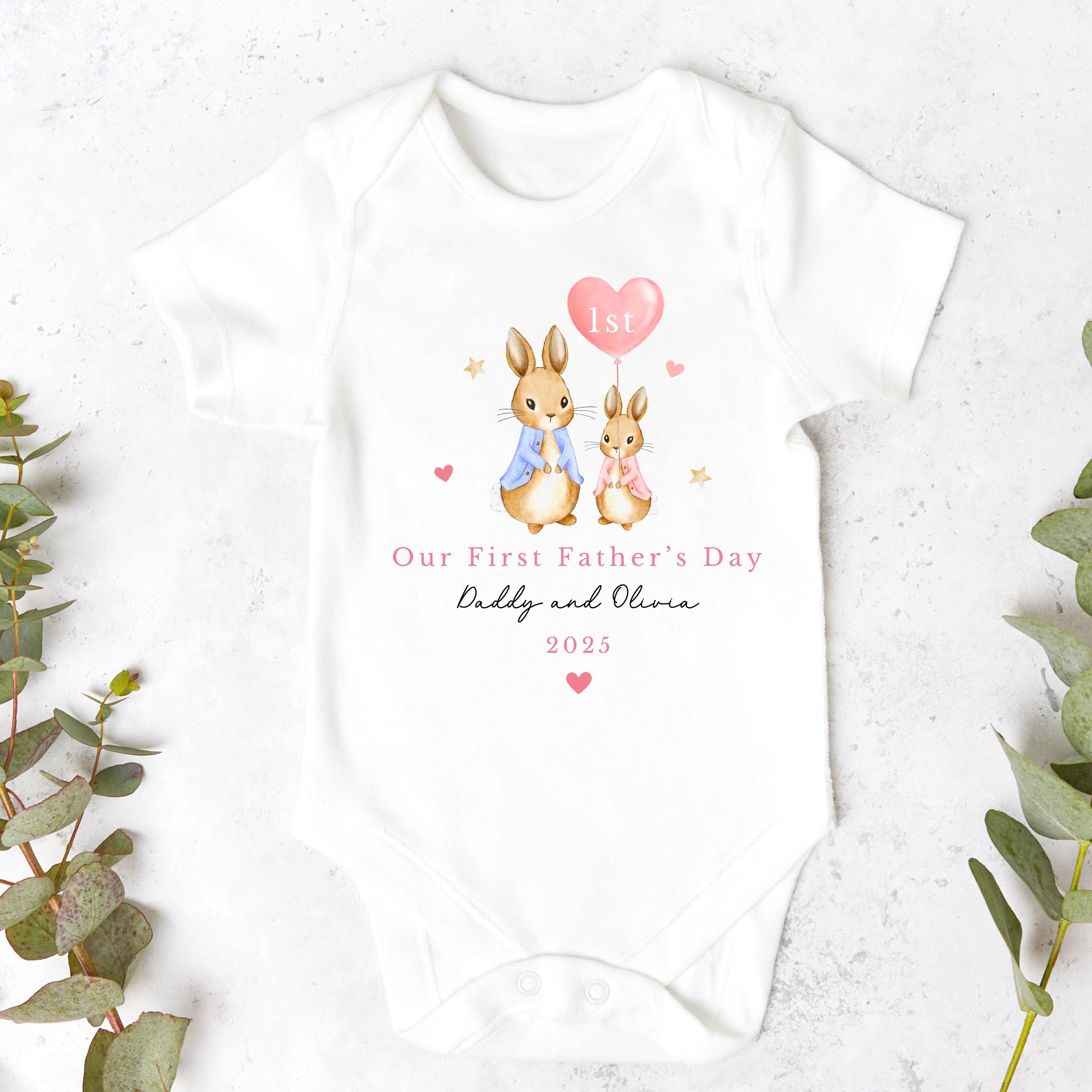 Fathers Day Sleepsuit, 1st Fathers Day As My Daddy, New Dad Gift, Fathers Day, 1st Fathers Day Babygrow, Sleepsuit Babygrow Bodysuit, Dad