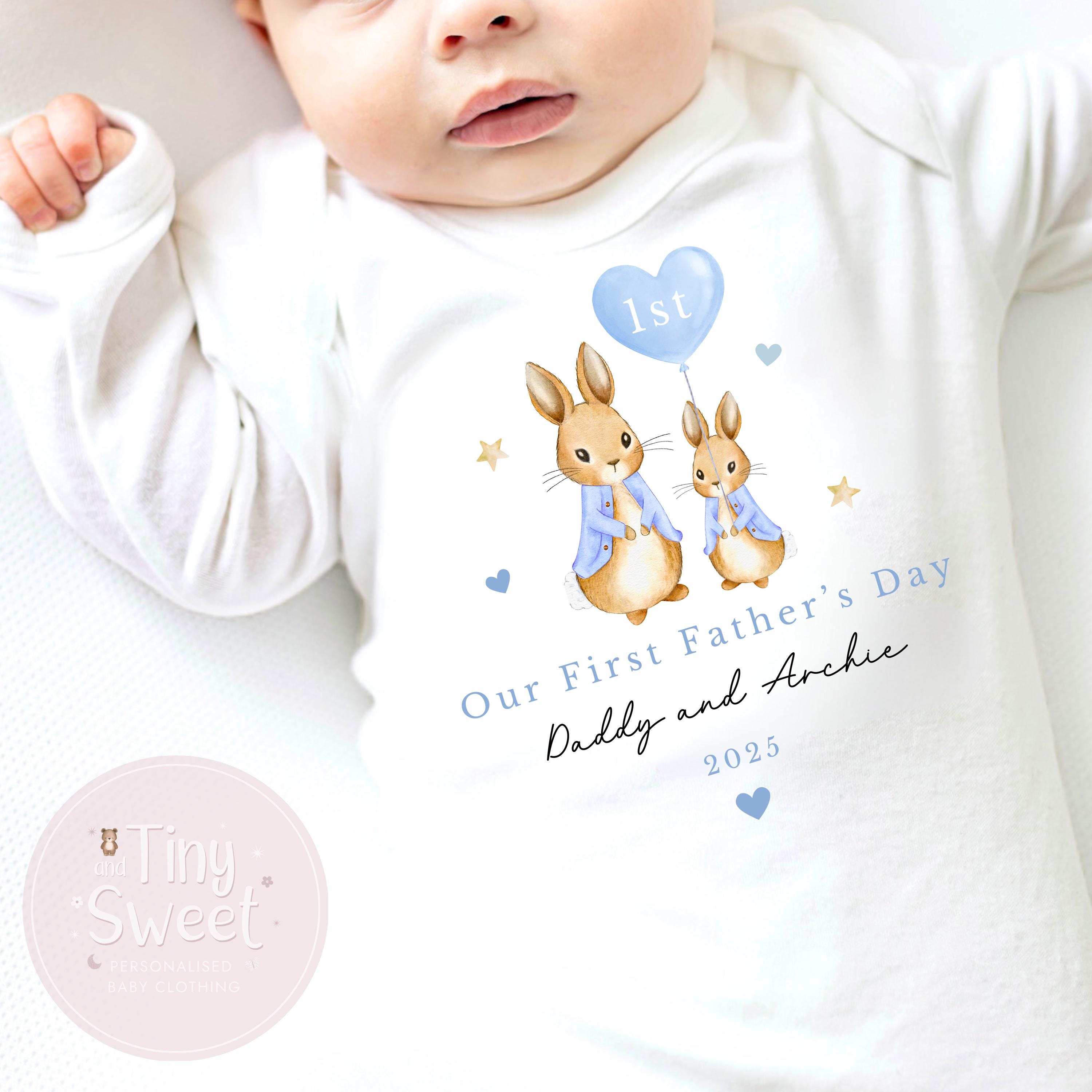 Fathers Day Sleepsuit, 1st Fathers Day As My Daddy, New Dad Gift, Fathers Day, 1st Fathers Day Babygrow, Sleepsuit Babygrow Bodysuit, Dad
