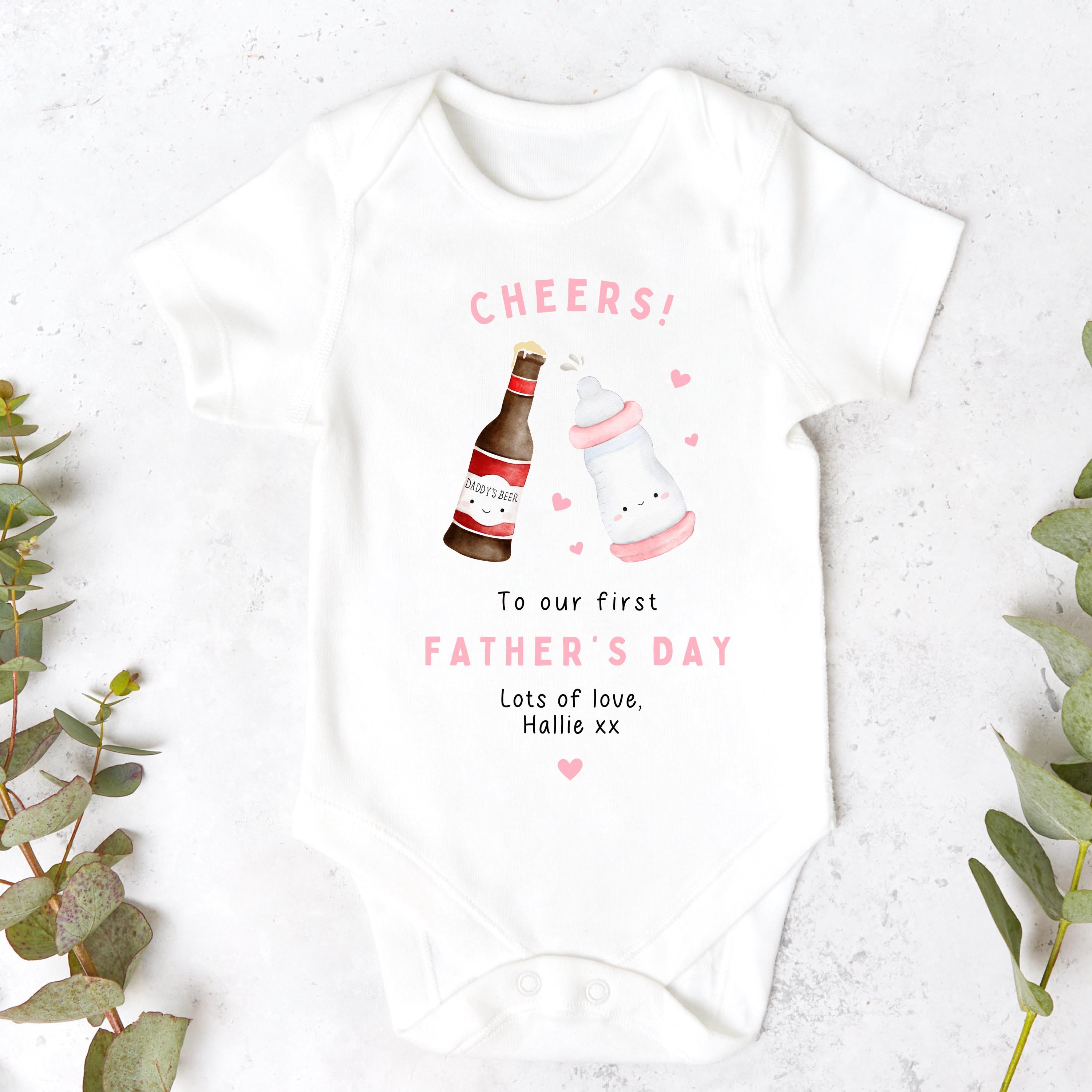 Fathers Day Sleepsuit, 1st Fathers Day As My Daddy, New Dad Gift, Fathers Day, 1st Fathers Day Babygrow, Sleepsuit Babygrow Bodysuit, Dad