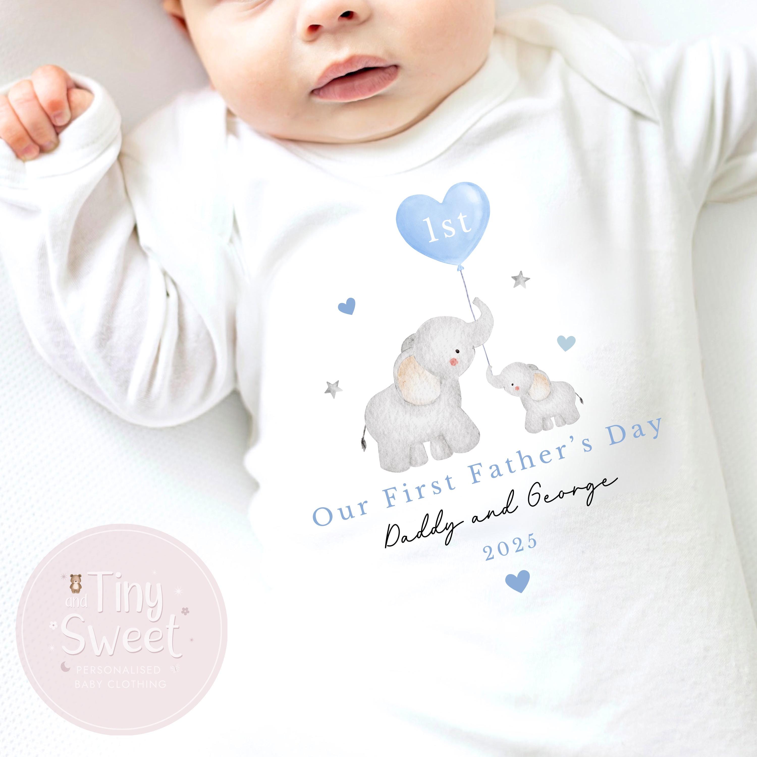 Fathers Day Sleepsuit, 1st Fathers Day As My Daddy, New Dad Gift, Fathers Day, 1st Fathers Day Babygrow, Sleepsuit Babygrow Bodysuit, Dad