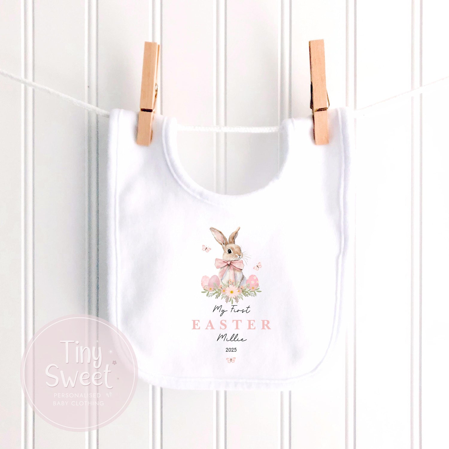 Easter T Shirt, Easter Sleepsuit, My 1st Easter, My First Easter, Babies first Easter sleepsuit, Easter baby outfit, New baby gift