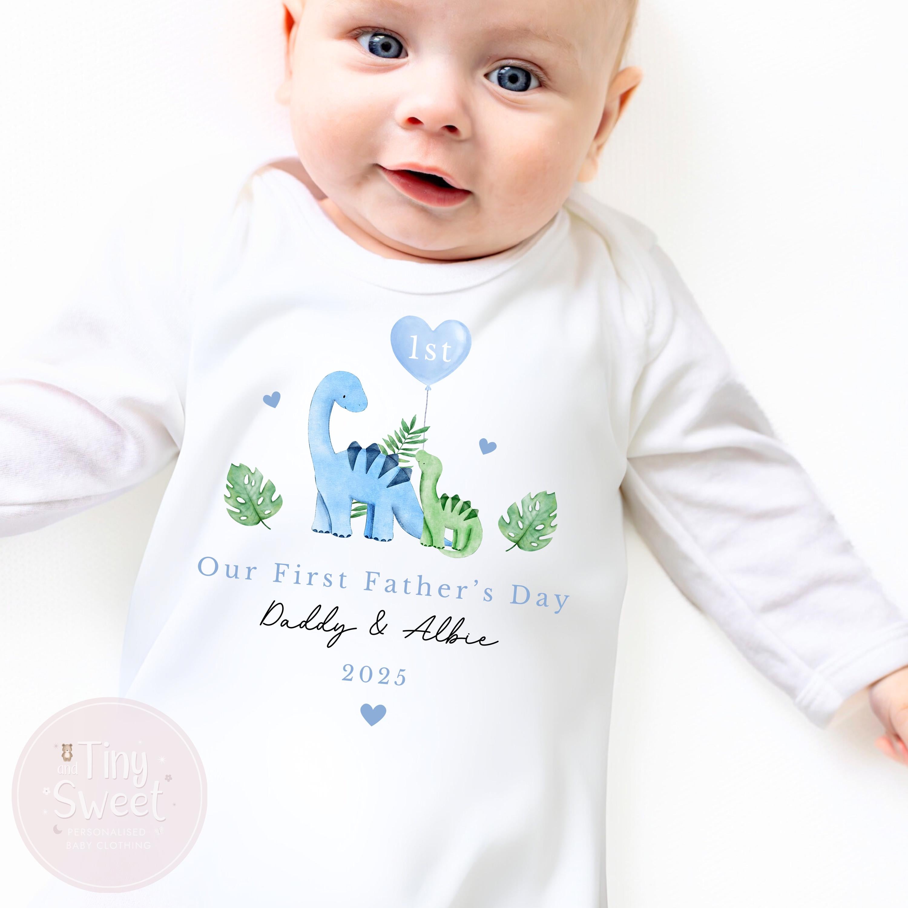 Fathers Day Sleepsuit, 1st Fathers Day As My Daddy, New Dad Gift, Fathers Day, 1st Fathers Day Babygrow, Sleepsuit Babygrow Bodysuit, Dad