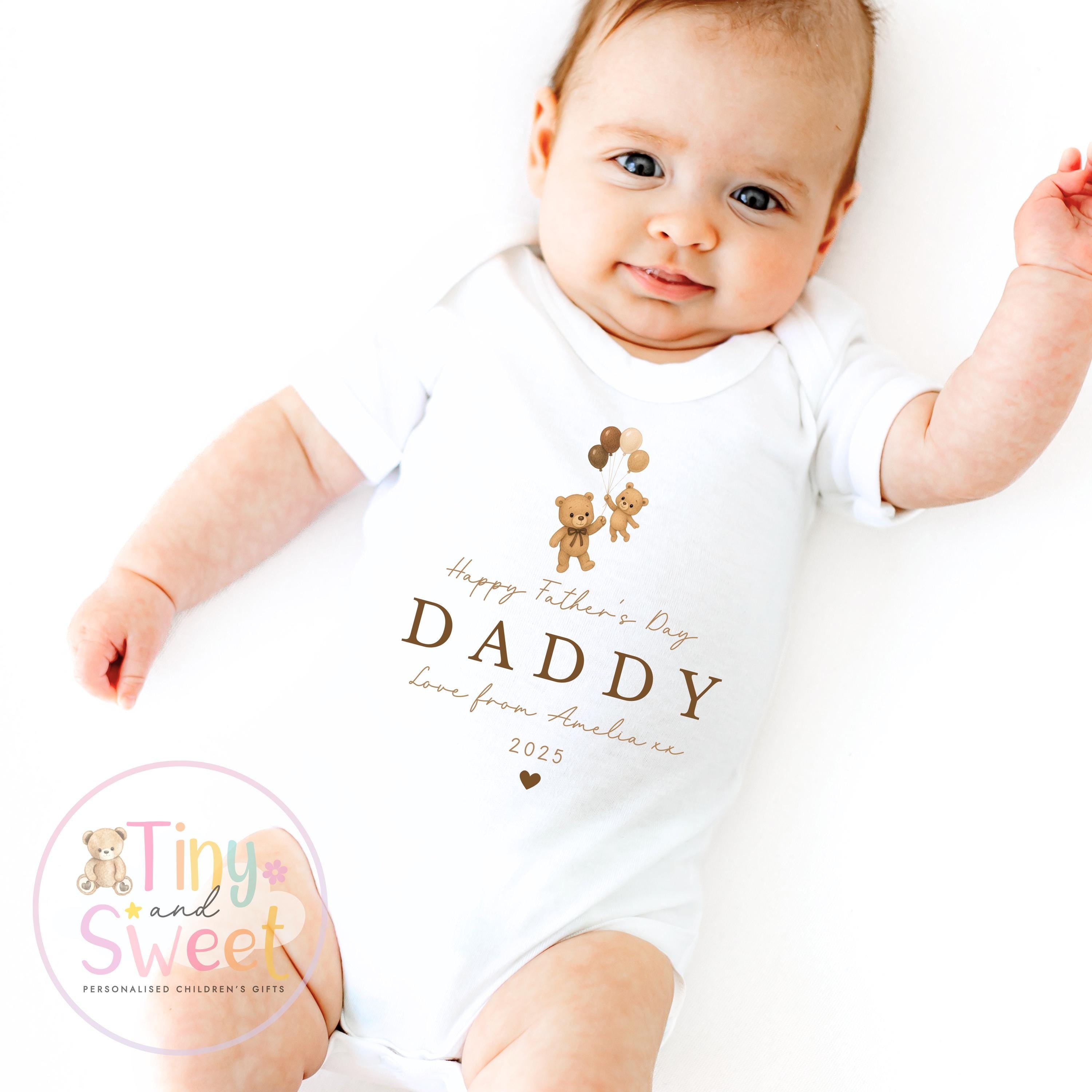 Fathers Day T Shirt, 1st Fathers Day As My Daddy, New Dad Gift, Fathers Day, 1st Fathers Day Babygrow, Sleepsuit Babygrow Bodysuit, Dad