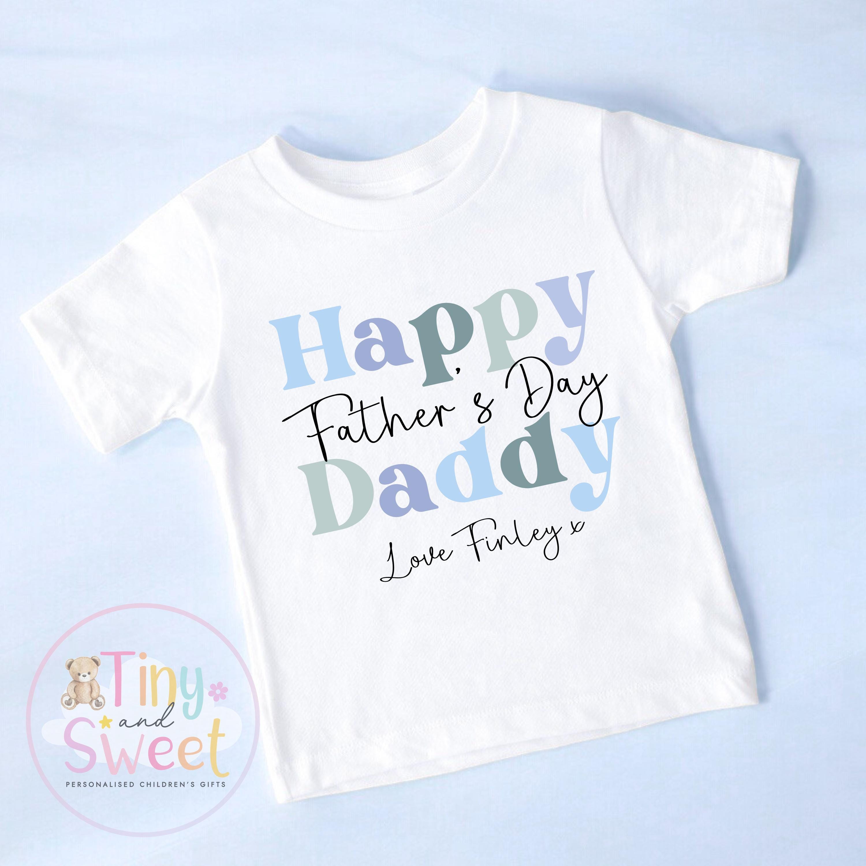 Fathers Day T Shirt, Fathers Day Sleepsuit, New Dad Gift, Fathers Day Babygrow, 1st Fathers Day, Fathers Day Surprise, Fathers day Toddler