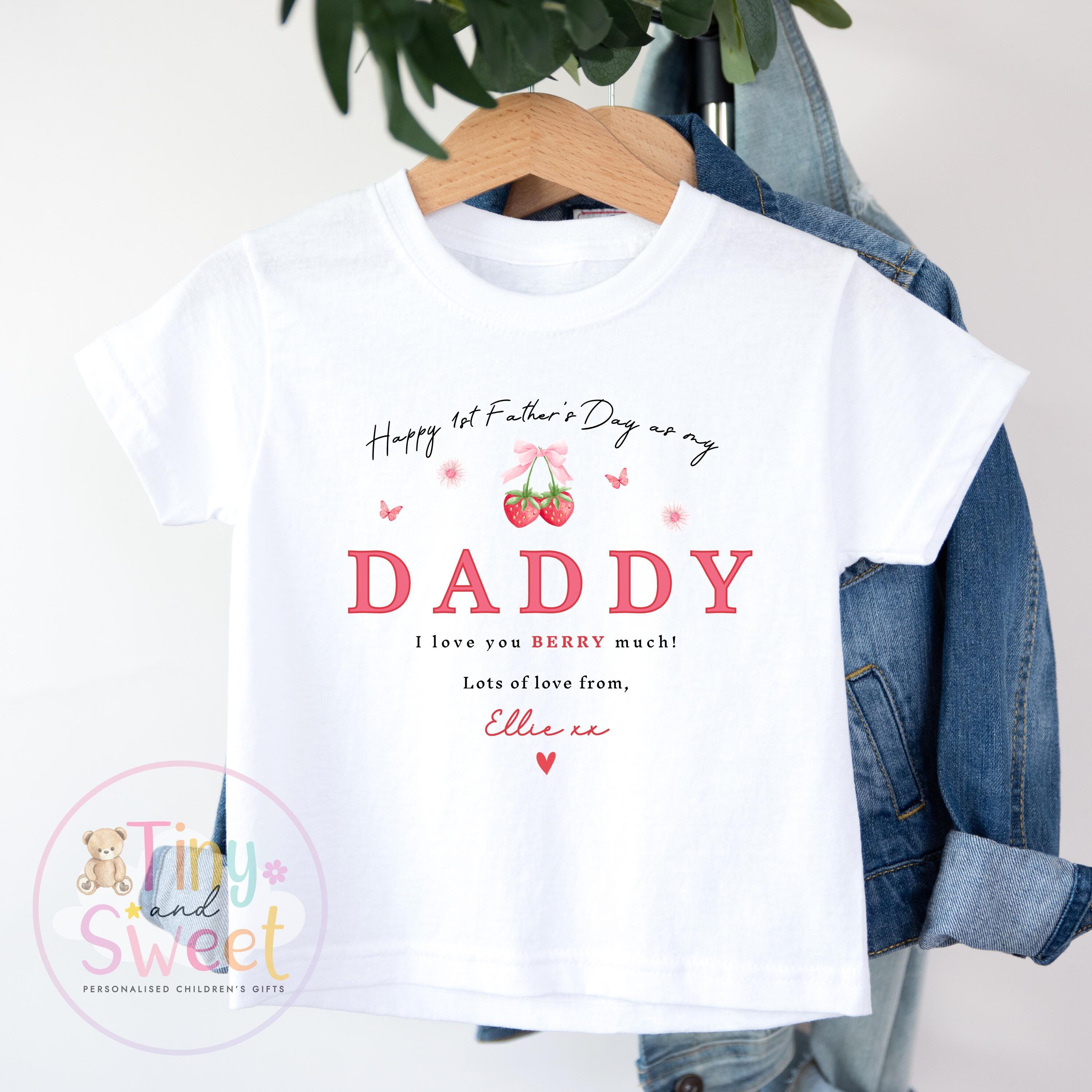 Fathers Day Sleepsuit, 1st Fathers Day As My Daddy, New Dad Gift, Fathers Day, 1st Fathers Day Babygrow, Sleepsuit Babygrow Bodysuit, Dad