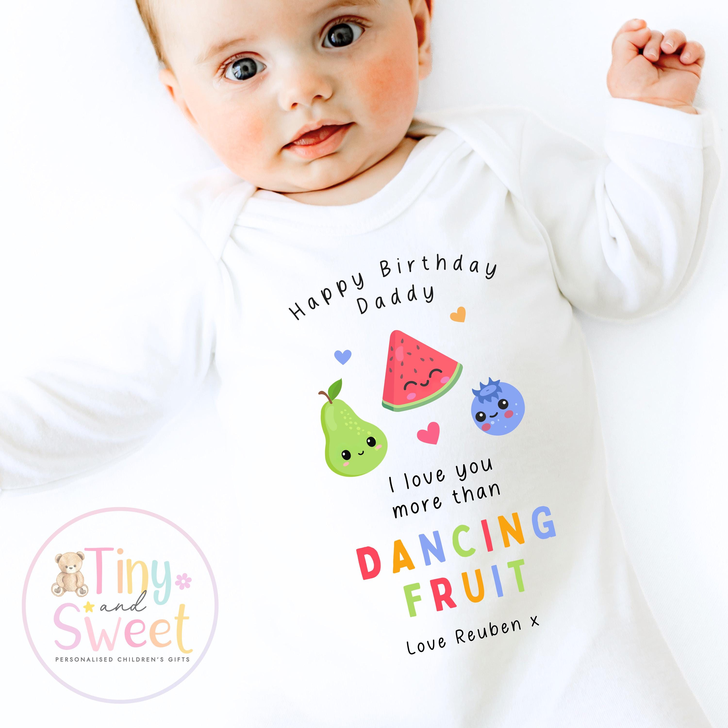 Happy Birthday Daddy, 1st Birthday as My Daddy, New Dad Gift, Dad Birthday, Daddy Birthday, Sleepsuit Babygrow Bodysuit Dad Birthday