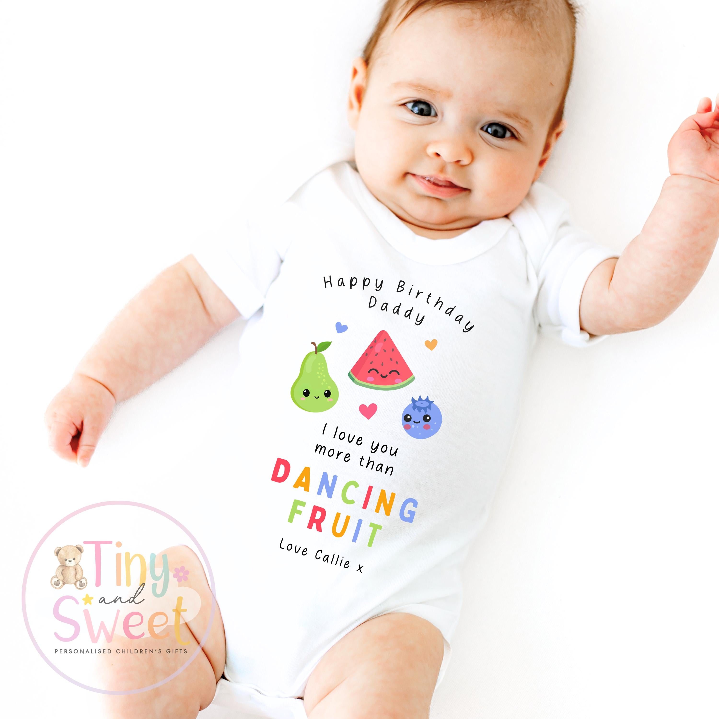 Happy Birthday Daddy, 1st Birthday as My Daddy, New Dad Gift, Dad Birthday, Daddy Birthday, Sleepsuit Babygrow Bodysuit Dad Birthday