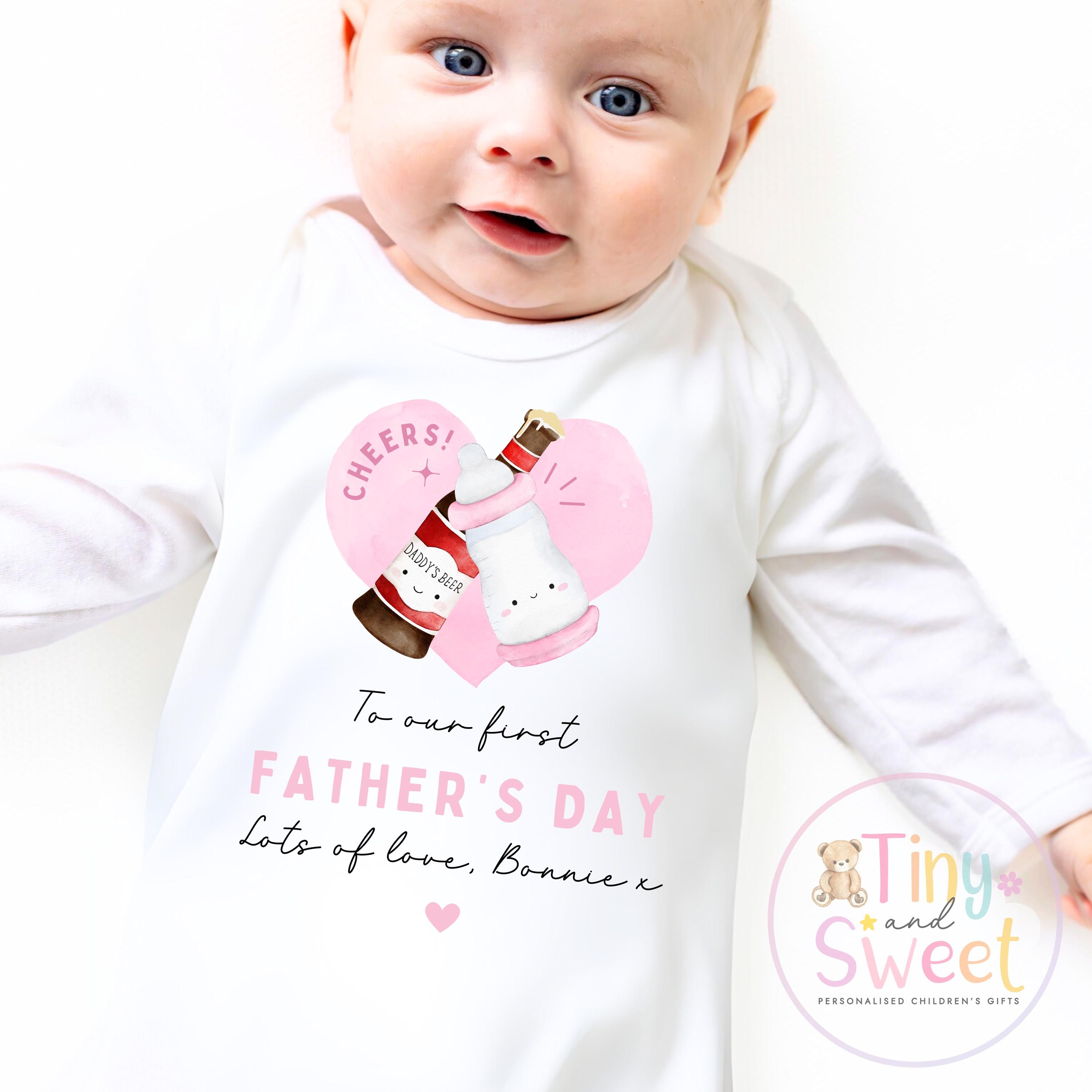 Fathers Day T Shirt, 1st Fathers Day As My Daddy, New Dad Gift, Fathers Day, 1st Fathers Day Babygrow, Sleepsuit Babygrow Bodysuit, Dad