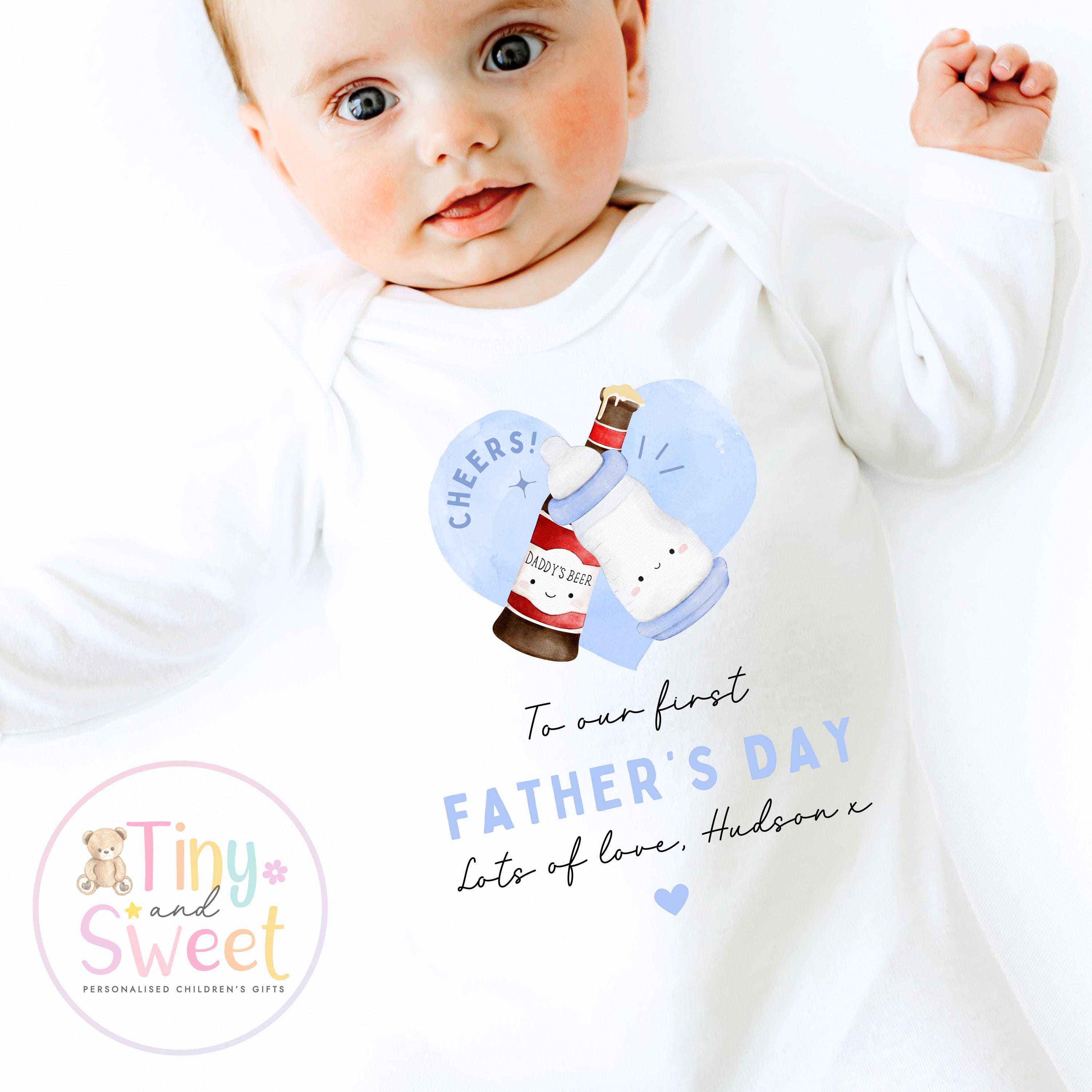 Fathers Day T Shirt, 1st Fathers Day As My Daddy, New Dad Gift, Fathers Day, 1st Fathers Day Babygrow, Sleepsuit Babygrow Bodysuit, Dad