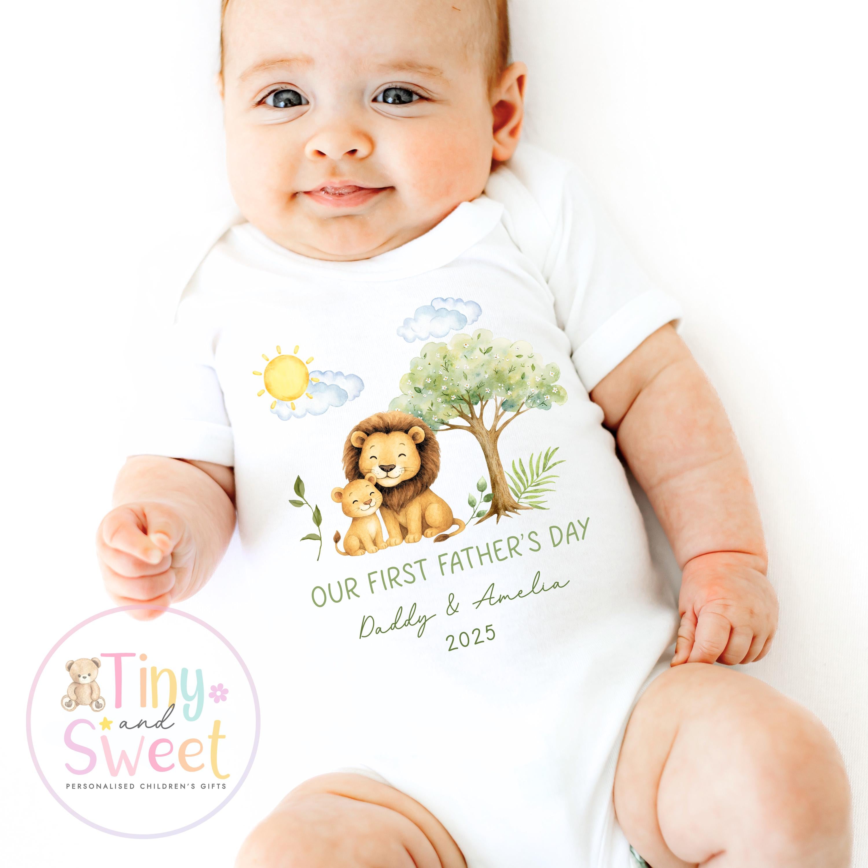 Fathers Day T Shirt, 1st Fathers Day As My Daddy, New Dad Gift, Fathers Day, 1st Fathers Day Babygrow, Sleepsuit Babygrow Bodysuit, Dad