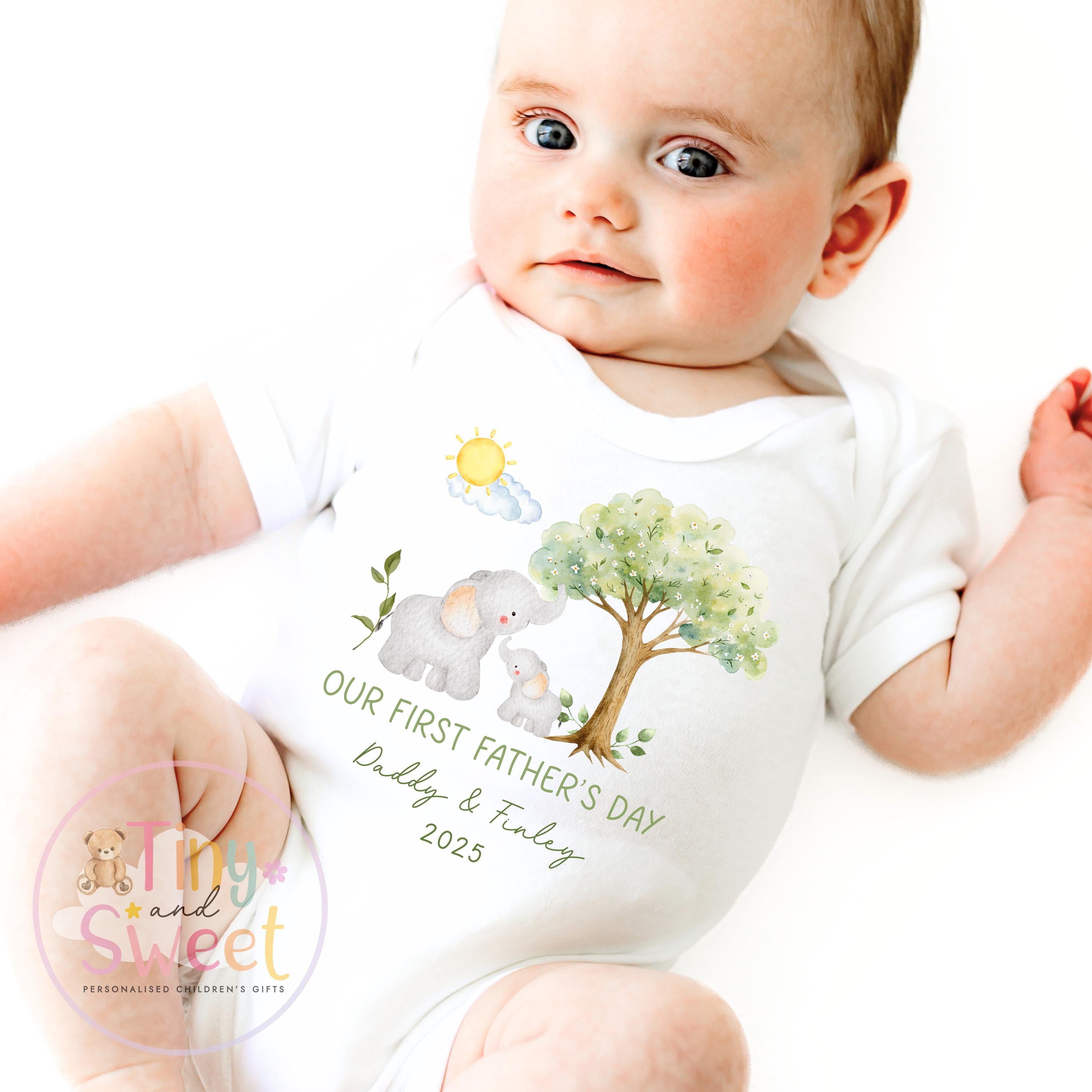 Fathers Day T Shirt, 1st Fathers Day As My Daddy, New Dad Gift, Fathers Day, 1st Fathers Day Babygrow, Sleepsuit Babygrow Bodysuit, Dad