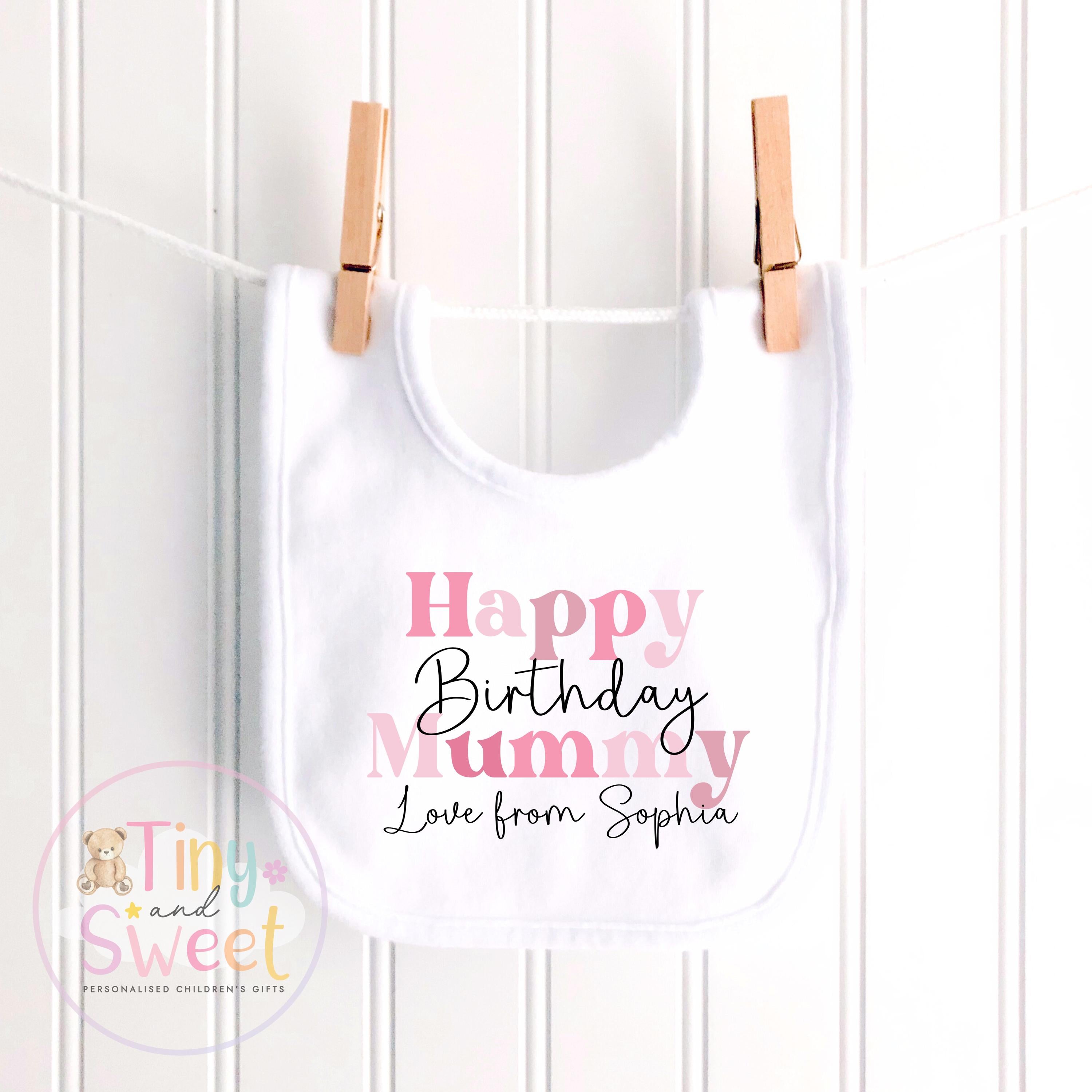 Personalised Mummy Birthday T-Shirt: Perfect Gift for New Mums, 1st Celebration, Toddler Tee