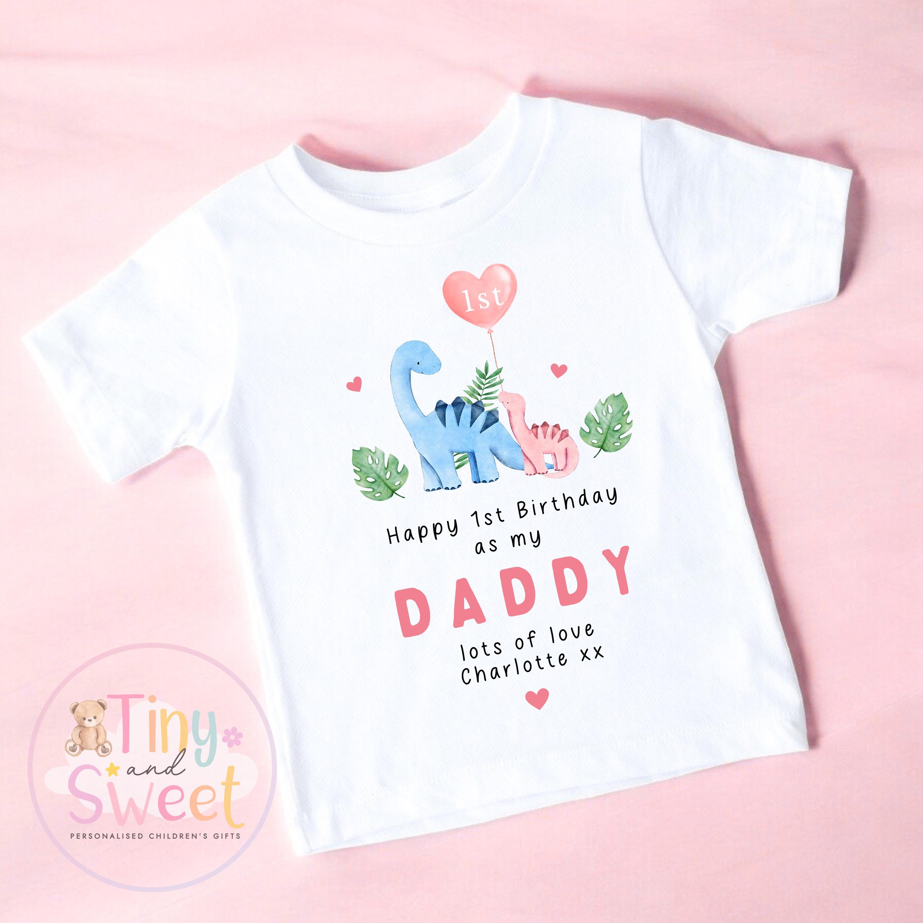 Happy Birthday Daddy, 1st Birthday as My Daddy, Cheers, New Dad Gift, Dad Birthday, Daddy Birthday, Sleepsuit Babygrow Bodysuit Dad Birthday