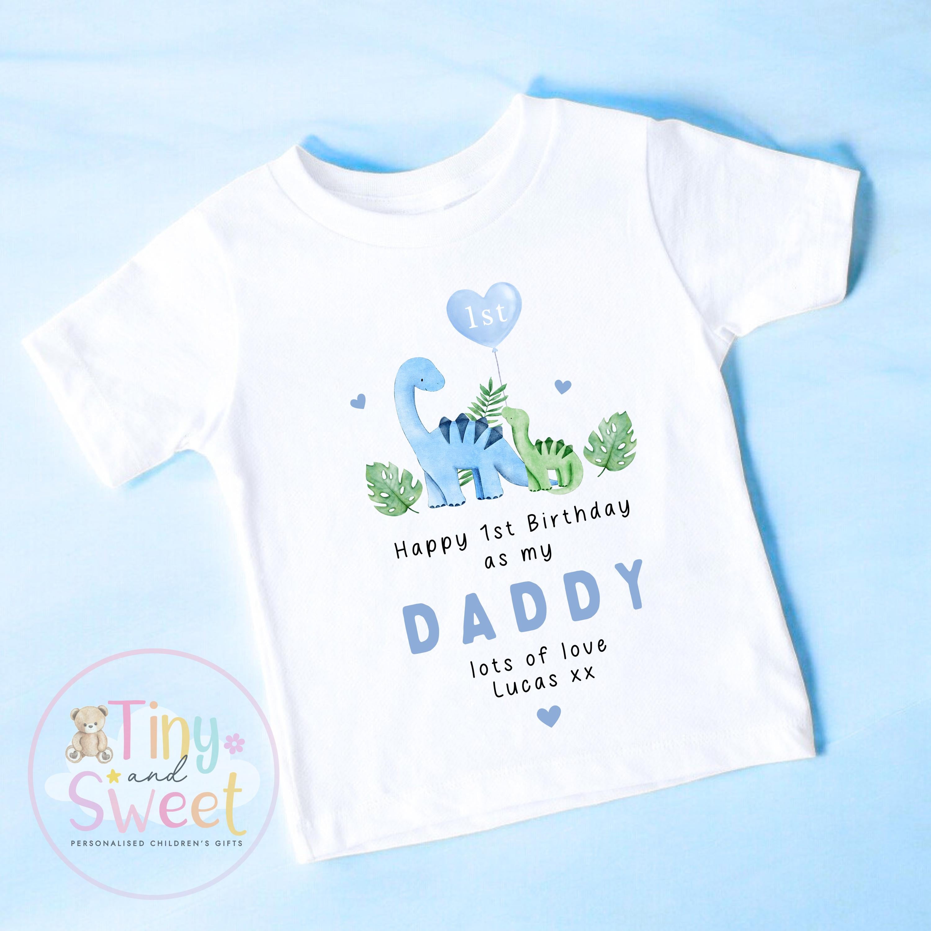 Happy Birthday Daddy, 1st Birthday as My Daddy, Cheers, New Dad Gift, Dad Birthday, Daddy Birthday, Sleepsuit Babygrow Bodysuit Dad Birthday