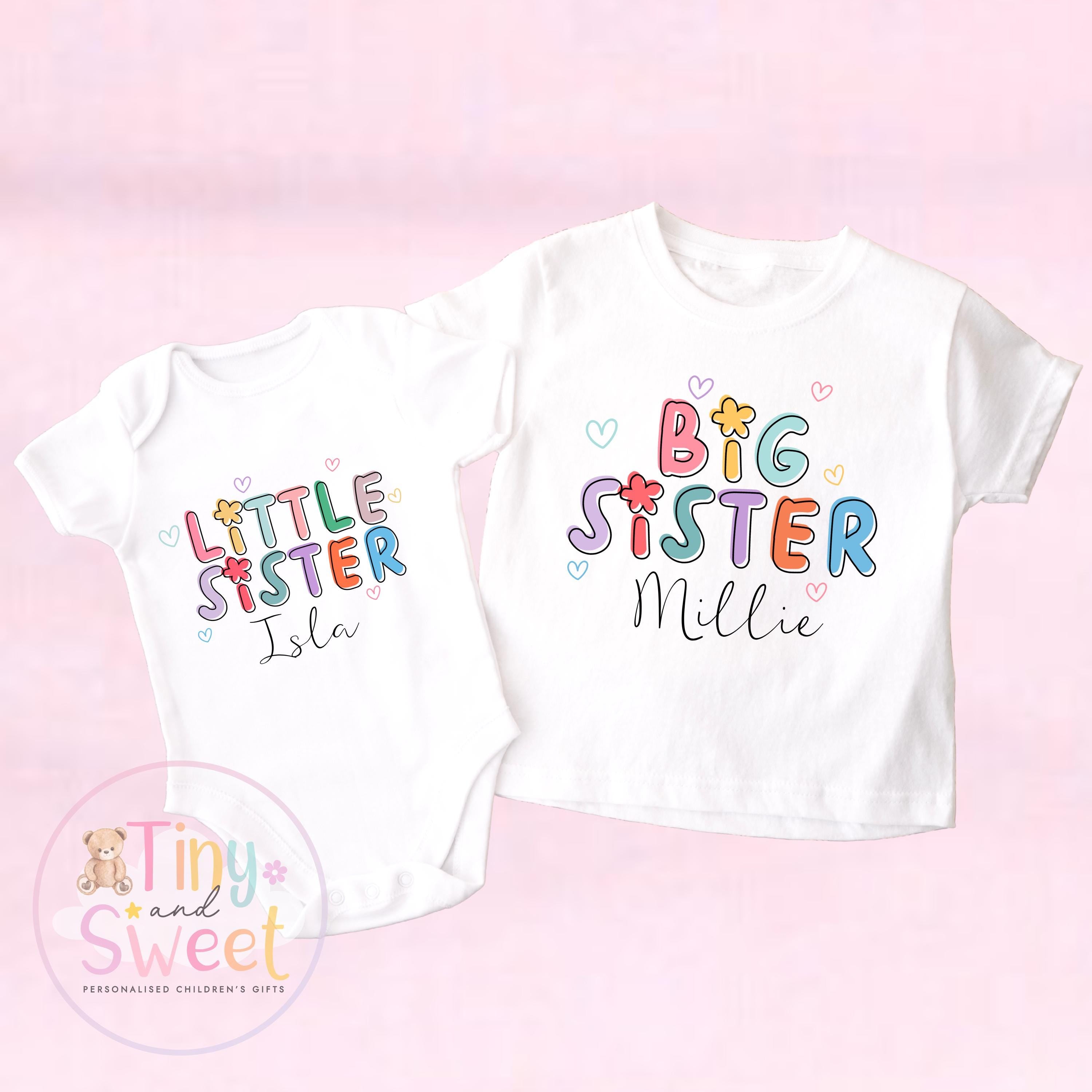 Big Sister TShirt, Big Sister, Promoted to Big Sister T Shirt, Big Sister Top, Big Sister Gift, Little Sister T Shirt
