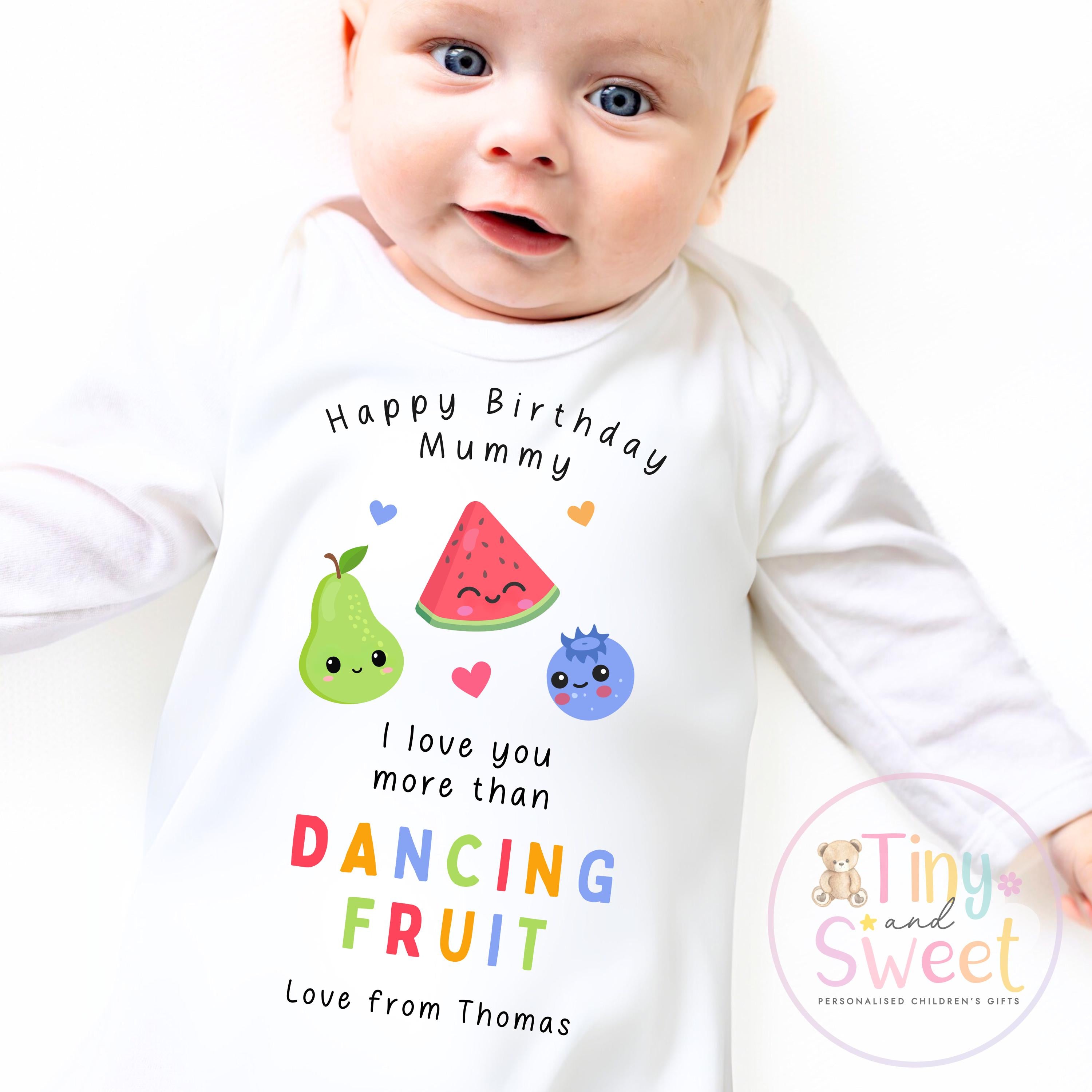 Happy Birthday Mummy, 1st Birthday as My Mummy, New Mum Gift, Mum Birthday, Mummy Birthday, Sleepsuit Babygrow Bodysuit Mum Birthday