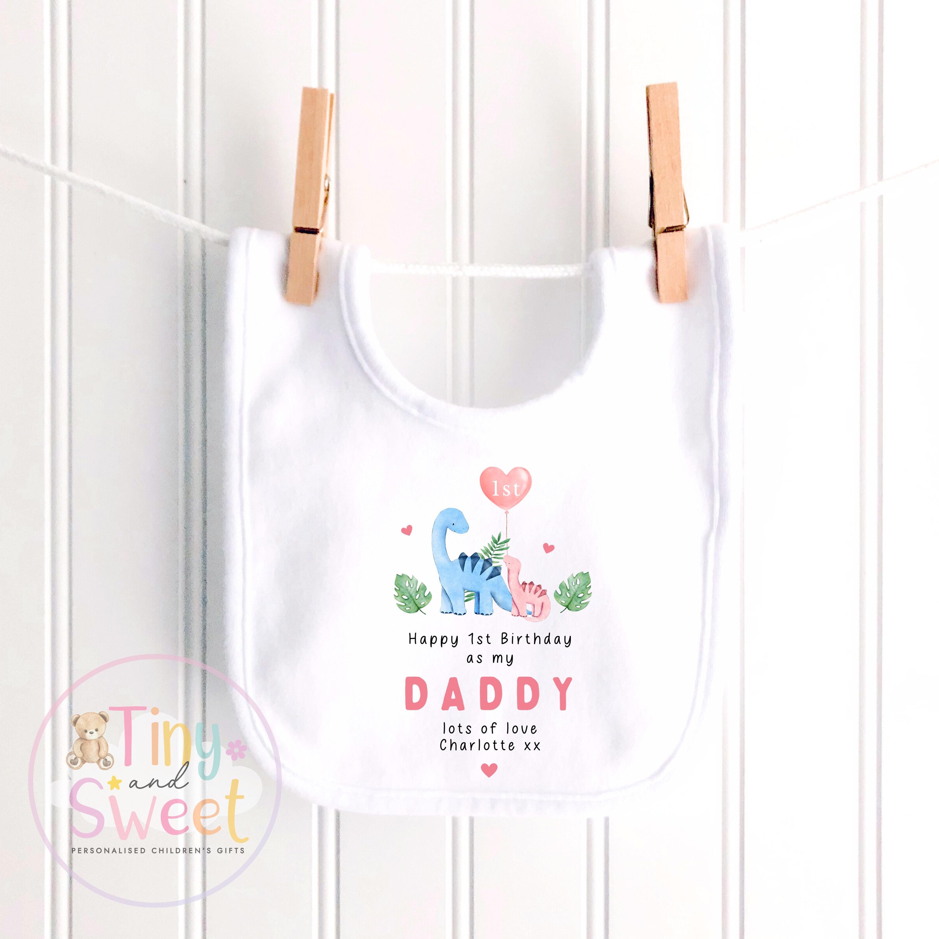 Happy Birthday Daddy, 1st Birthday as My Daddy, Cheers, New Dad Gift, Dad Birthday, Daddy Birthday, Sleepsuit Babygrow Bodysuit Dad Birthday