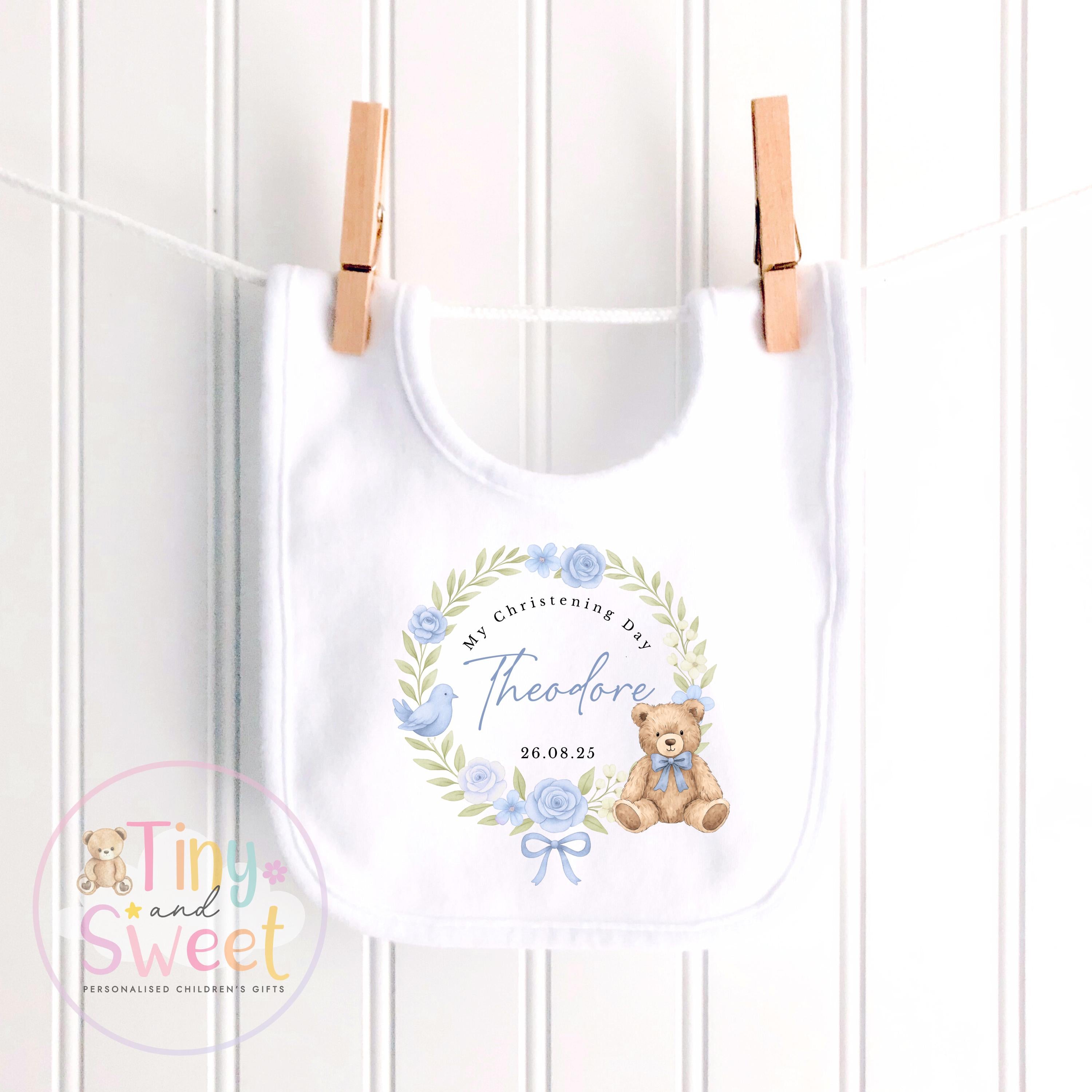 Personalised My Christening Day Sleepsuit, Custom Baby Grow for Baptism, Naming Day or Christening Gift, Christening outfit, Baptism outfit