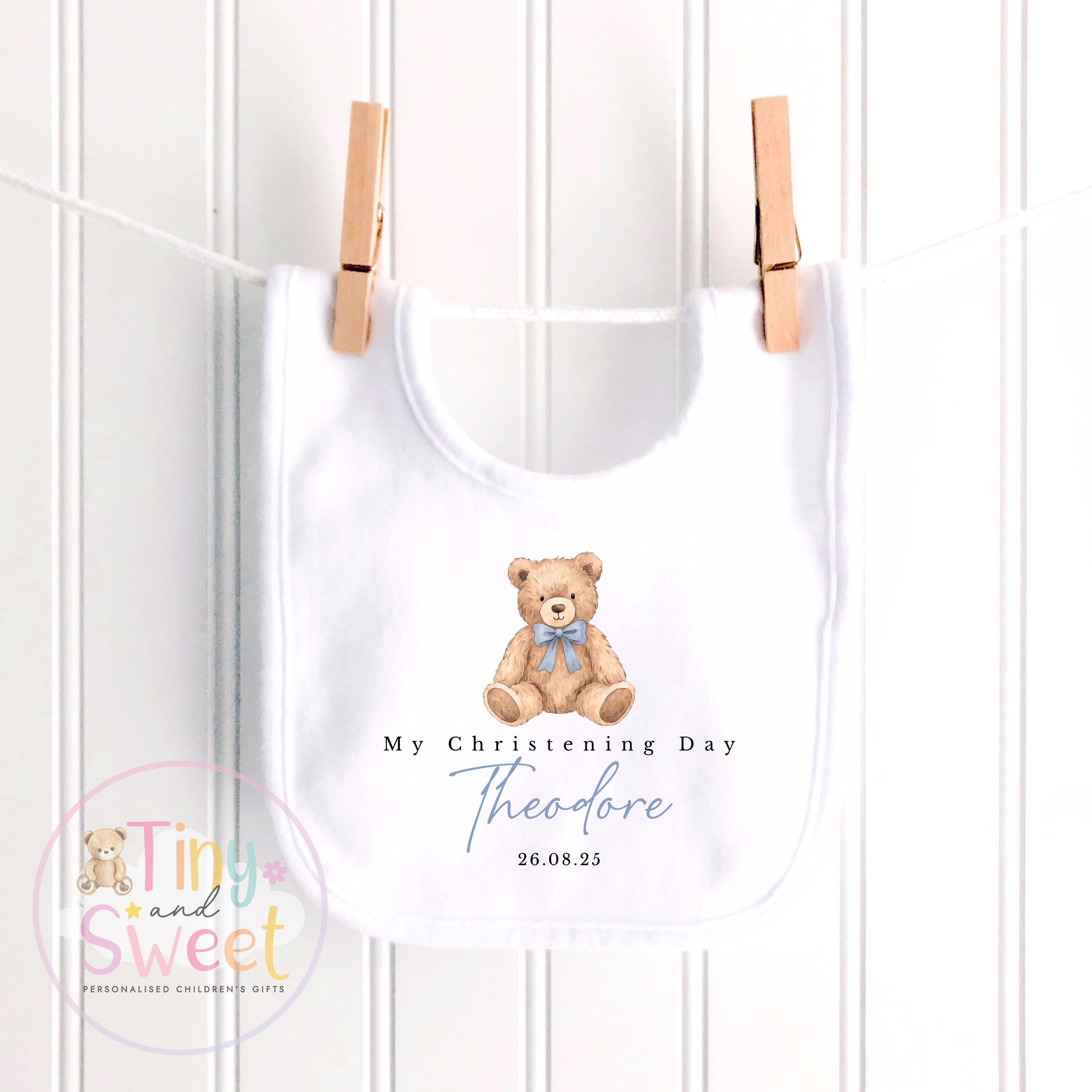 Personalised My Christening Day Sleepsuit, Custom Baby Grow for Baptism, Naming Day or Christening Gift, Christening outfit, Baptism outfit