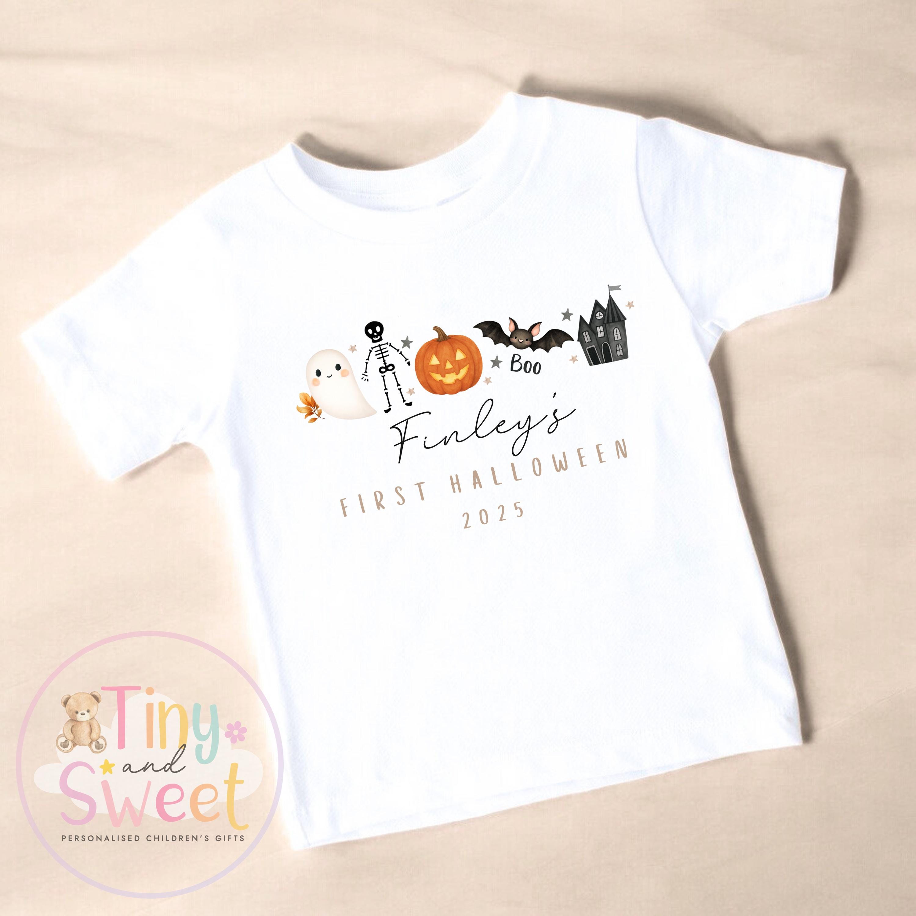 First Halloween Sleepsuit, Baby 1st Halloween Gift Idea, 1st Halloween Babygrow, Halloween Outfit for baby, Halloween costume