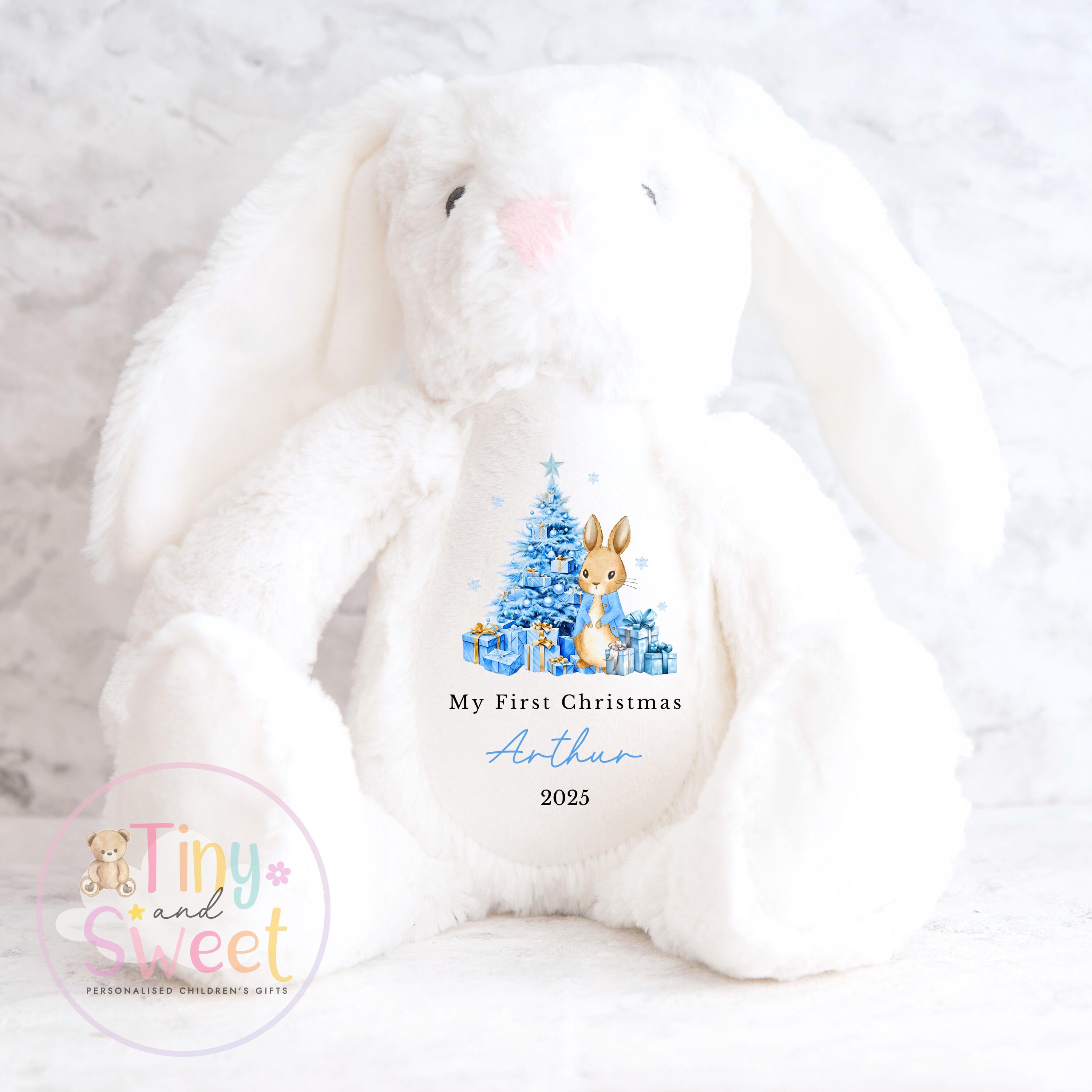 Personalised Christmas Teddy, Personalised Christmas Toy, 1st Christmas, 1st Christmas Toy, Christmas Plush, Christmas Teddy, Christmas Gift