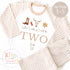 Cowboy Birthday Pyjamas, When I Wake Up I’ll Be, Rodeo Western PJs – When I Wake Up I’ll Be 1, 2, 3, Personalised Cowboy Birthday Pyjamas