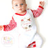 First Christmas Baby Grow , My First Christmas, Custom Name Sleepsuit, Baby’s First Christmas, Personalised Christmas Baby Outfit