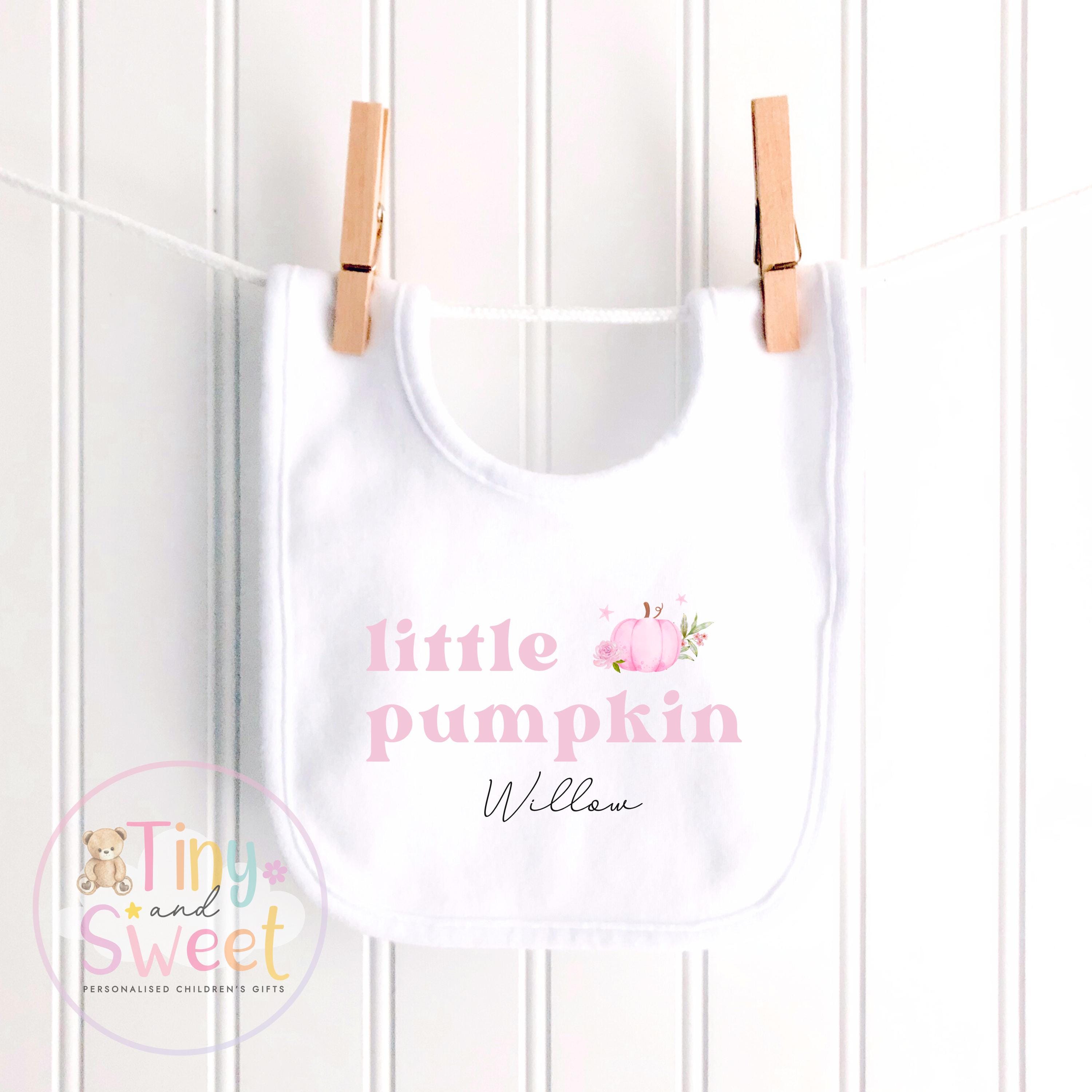 My First Halloween Sleepsuit • Little Pumpkin Baby Outfit • Personalised Baby Halloween Romper • Autumn Baby Grow • 1st Halloween Gift