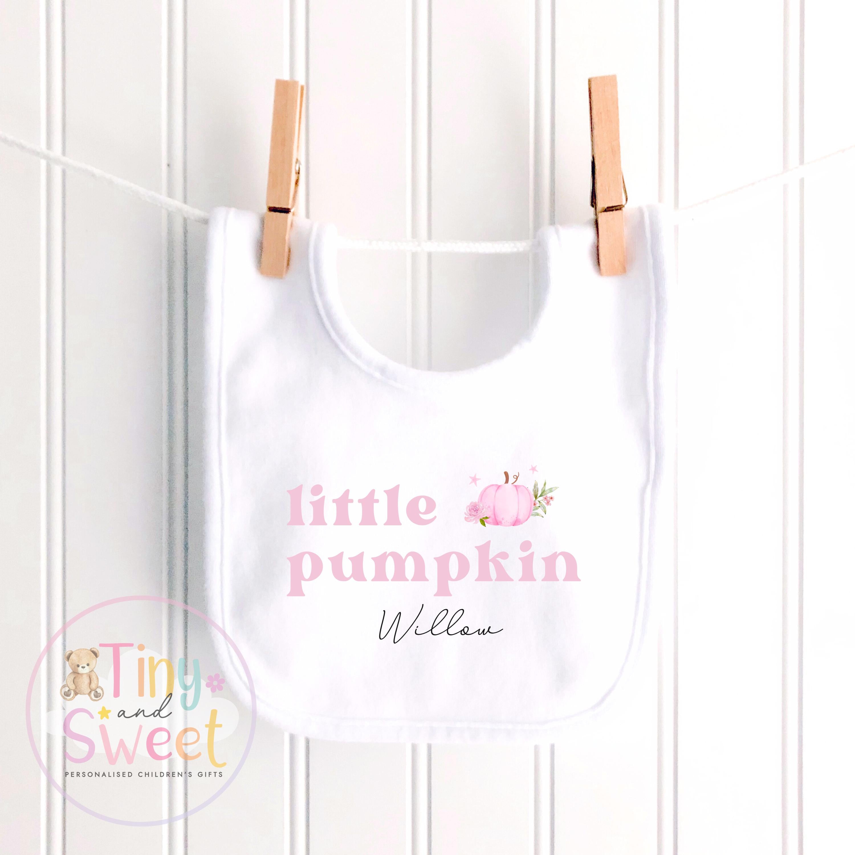My First Halloween Sleepsuit • Little Pumpkin Baby Outfit • Personalised Baby Halloween Romper • Autumn Baby Grow • 1st Halloween Gift