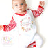 First Christmas Baby Grow , My First Christmas, Custom Name Sleepsuit, Baby’s First Christmas, Personalised Christmas Baby Outfit