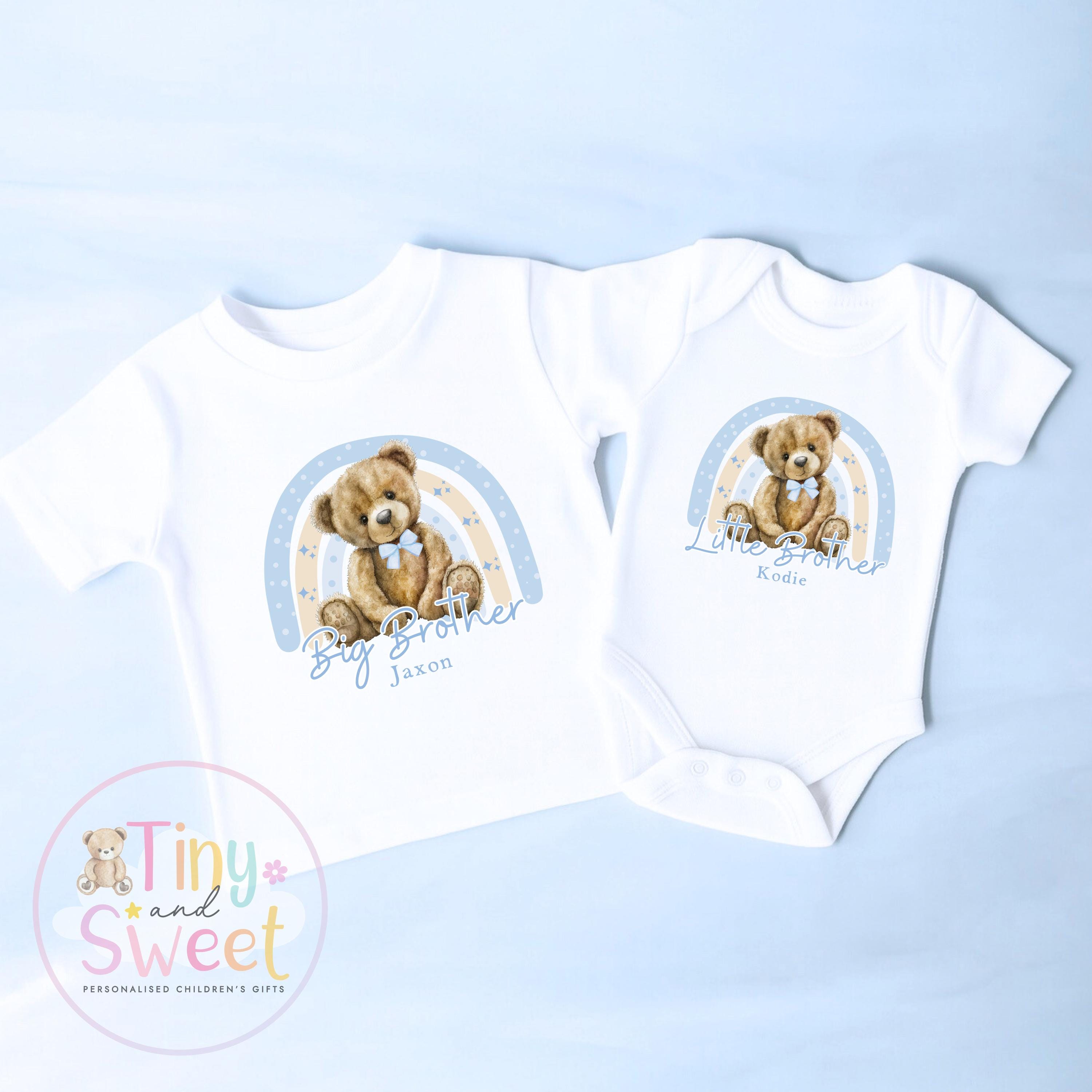 Big Brother & Little Brother Matching Outfits, Big Brother Reveal outfit, Announcement Gift for Siblings and Family, Big Brother Tee