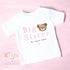 Teddy Bear Big Sister T-Shirt, Big Sister Reveal outfit, Announcement Gift for Siblings and Family, Teddy Sister Tee, Sister Announcement