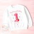 Personalised Strawberry Birthday Sweatshirt, Berry First Birthday Tee, 1st, 2nd, 3rd, 4th, Berries, Strawberies Theme Birthday T-Shirt