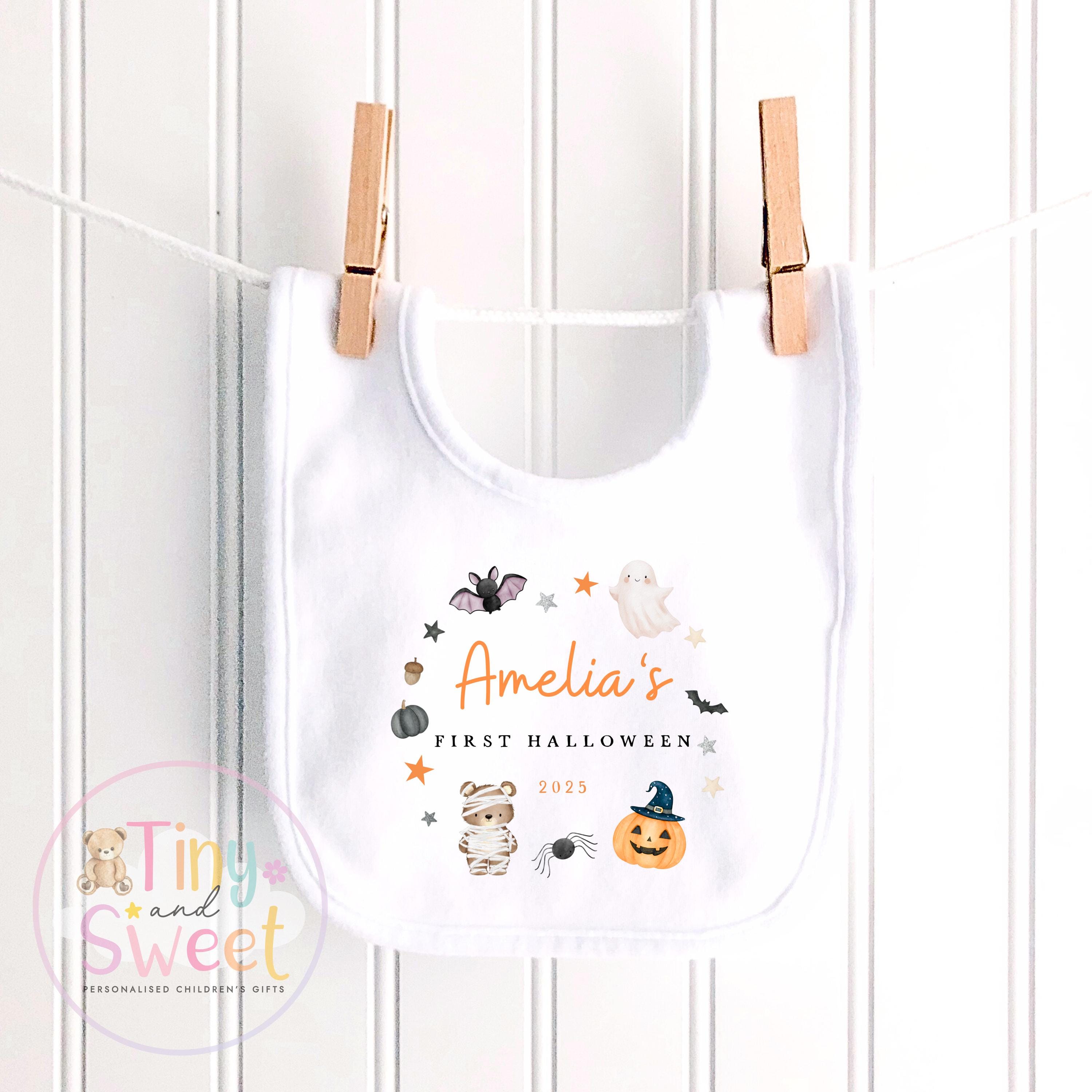 First Halloween Sleepsuit, Baby 1st Halloween Gift Idea, 1st Halloween Babygrow, Halloween Outfit for baby, Halloween costume