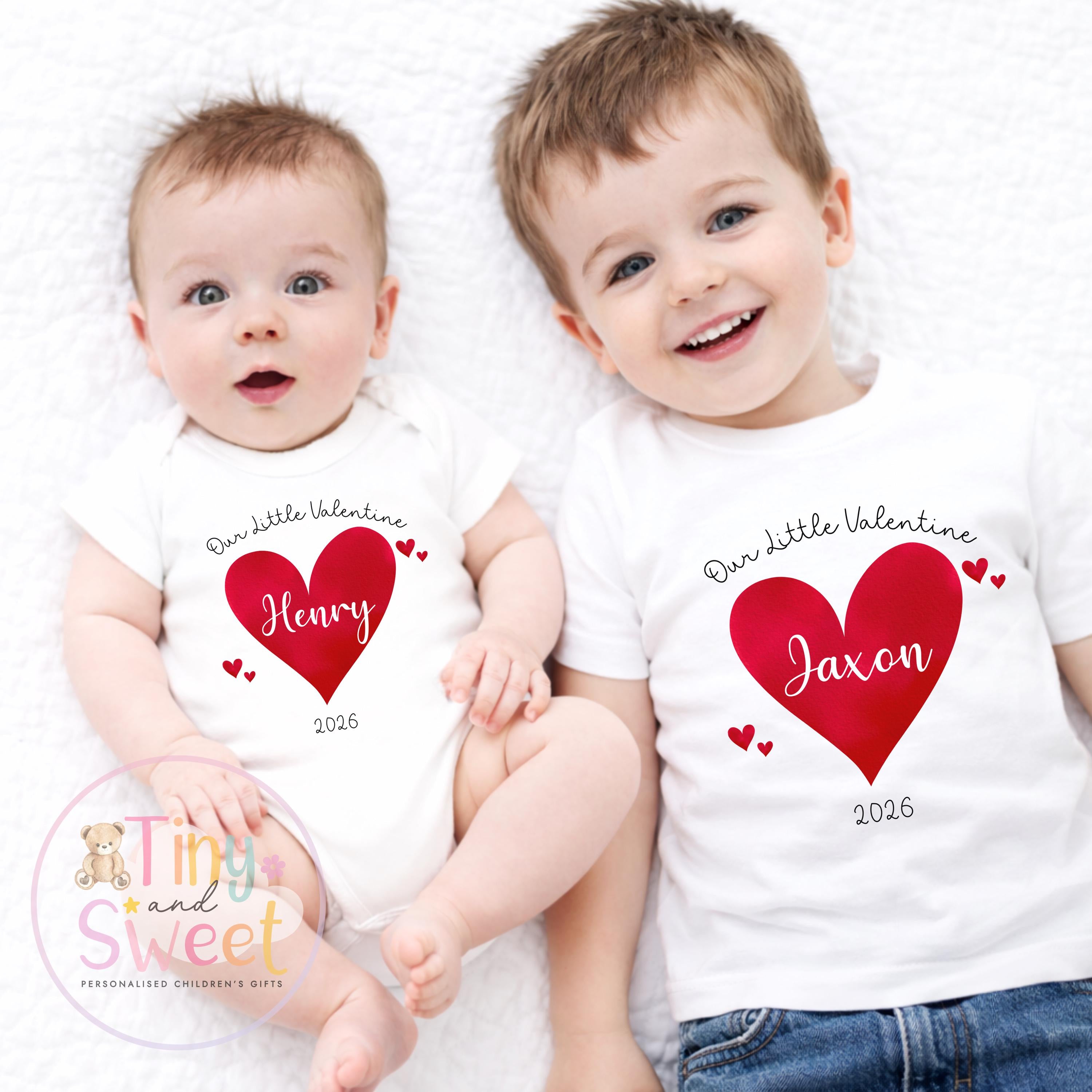 My First Valentines Day babygrow, 1st valentines day sleepsuit, 1st Valentines as My Daddy, New Dad Gift, Daddy Valentines