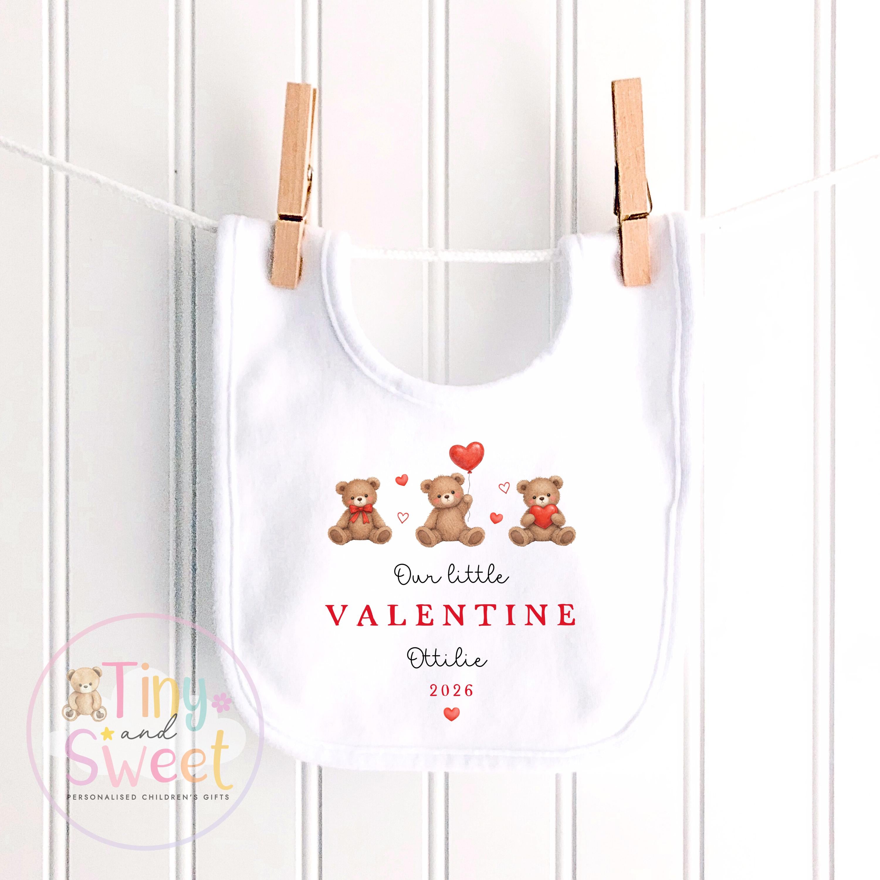 My First Valentines Day babygrow, 1st valentines day sleepsuit, 1st Valentines as My Daddy, New Dad Gift, Daddy Valentines